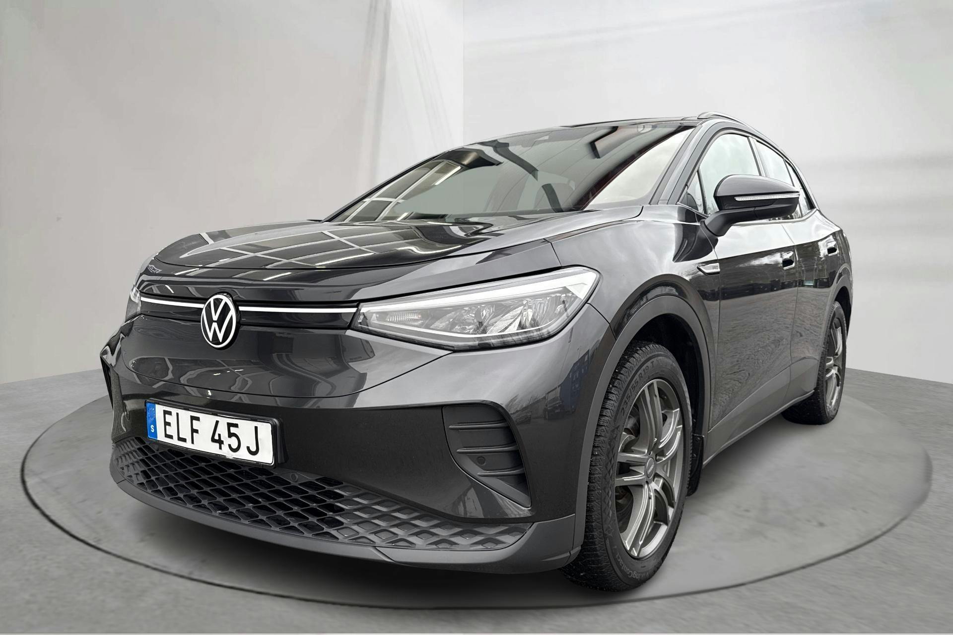 Presentation photo 1 of 18: VW ID.4 77kWh (204hk) - 55 220 km - Automatic - Dark Grey - 2023