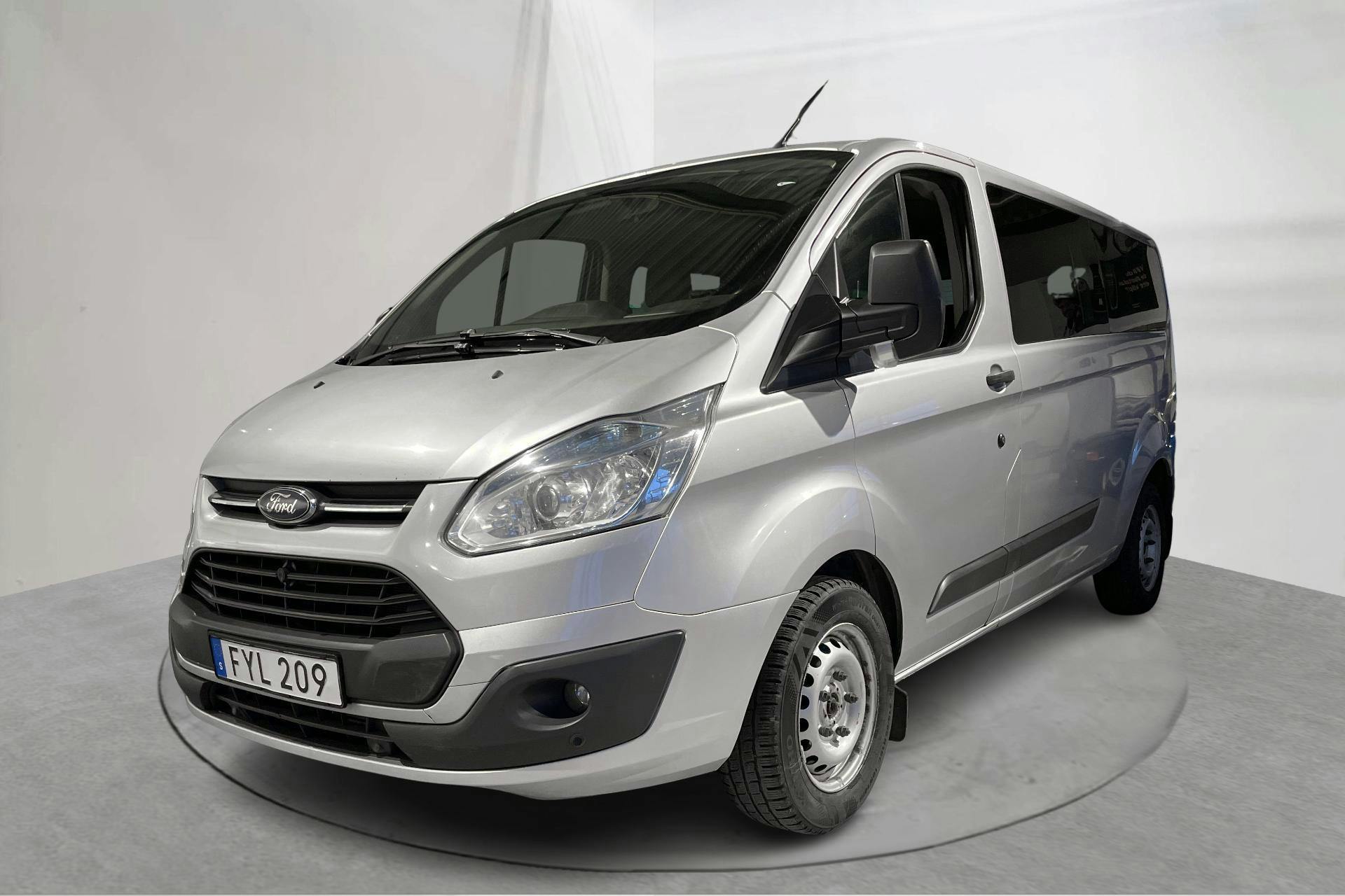 Presentation photo 1 of 14: Ford Transit Custom Kombi 310 (125hk) - 249 250 km - Manual - gray - 2015
