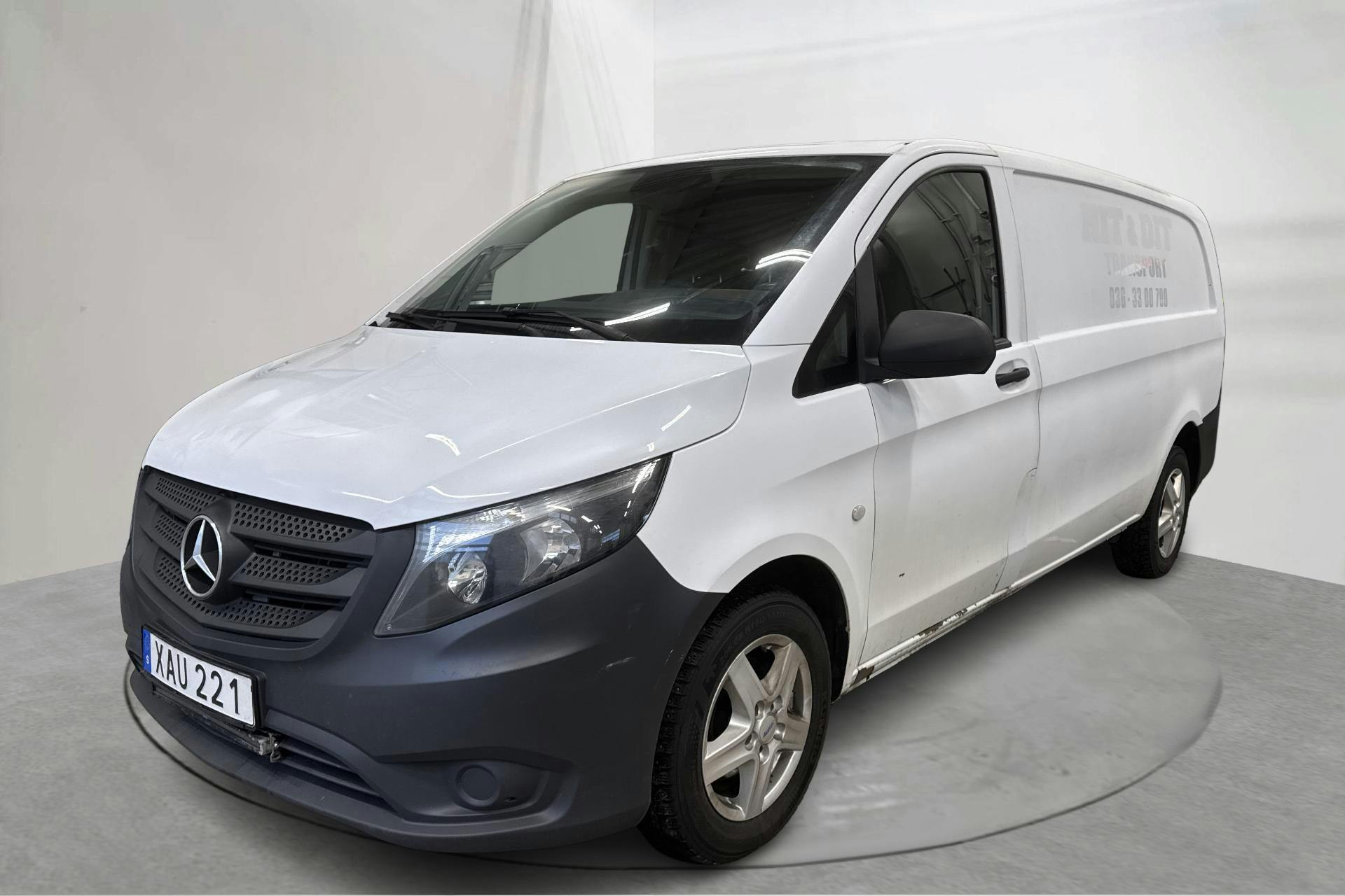 Presentationsfoto 1 av 13: Mercedes Vito 114 CDI W640 (136hk) - 63 648 mil - Automat - vit - 2018