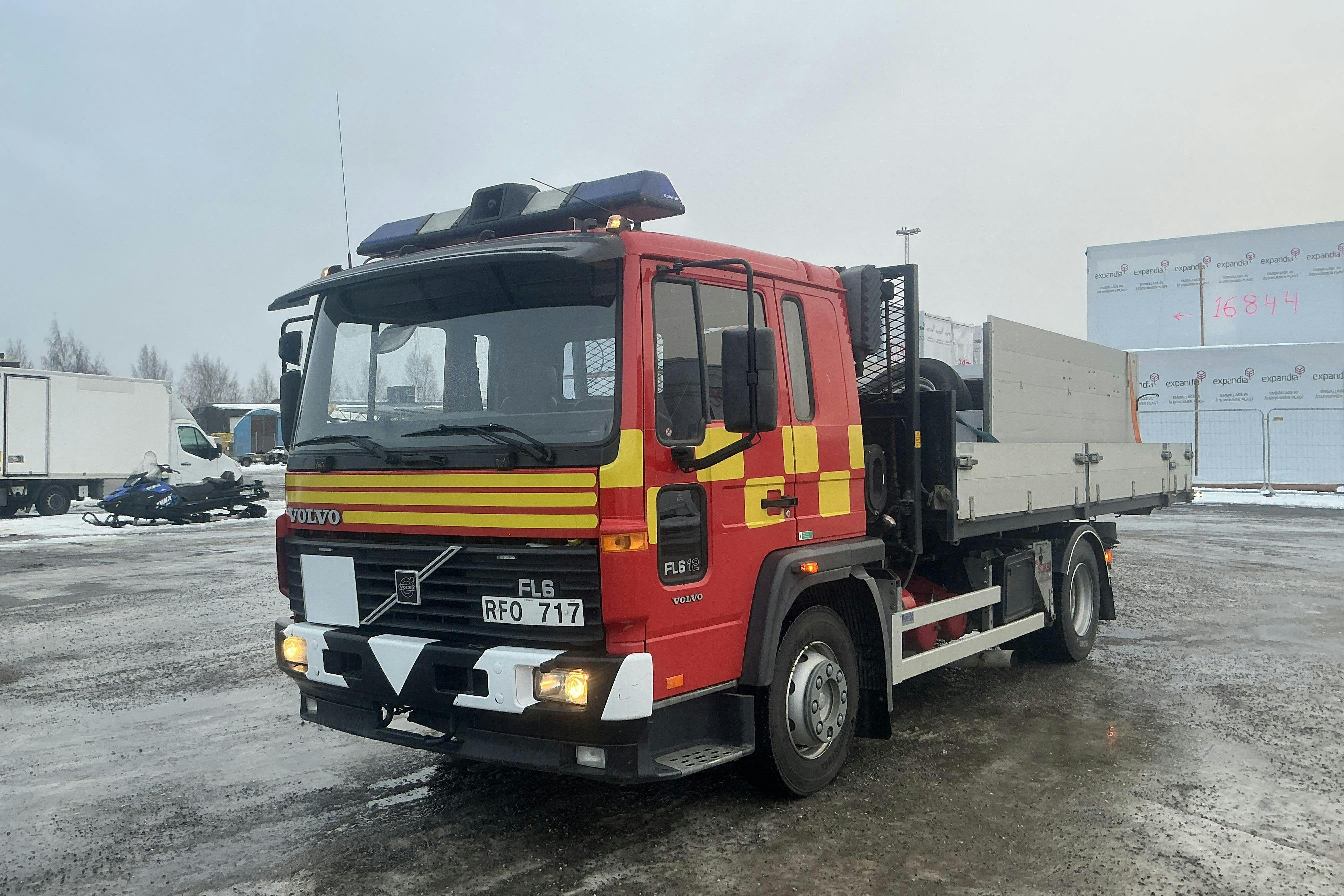 Presentationsfoto 1 av 43: VOLVO FL612 - 61 349 km - Automat - röd - 2000