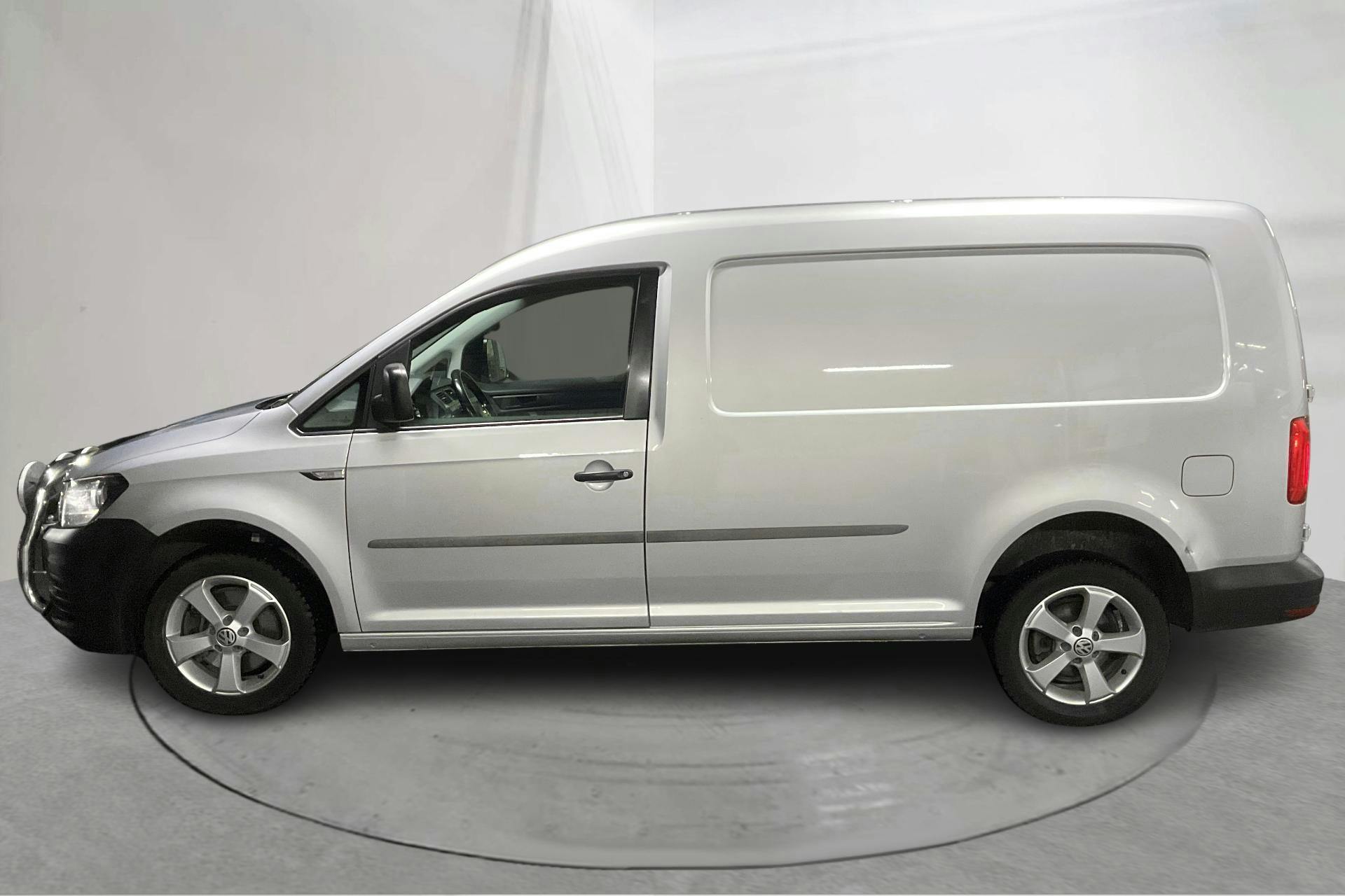 Presentationsfoto 2 av 14: VW Caddy 2.0 TDI Maxi Skåp 4MOTION (122hk) - 7 984 mil - Manuell - silver - 2018