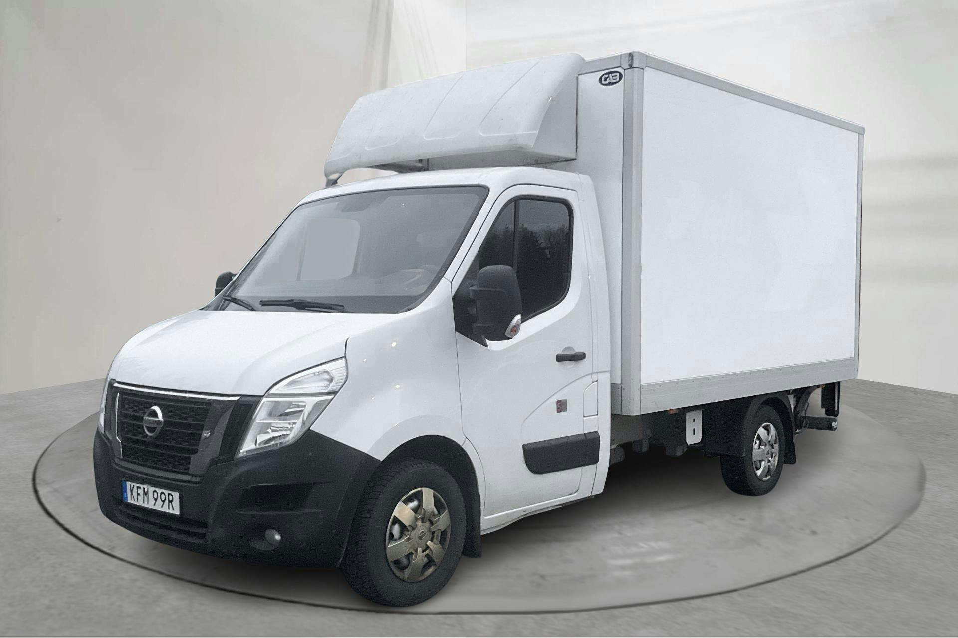 Presentationsfoto 1 av 16: Nissan NV400 2.3 dCi 2WD (180hk) - 16 512 mil - Automat - vit - 2021