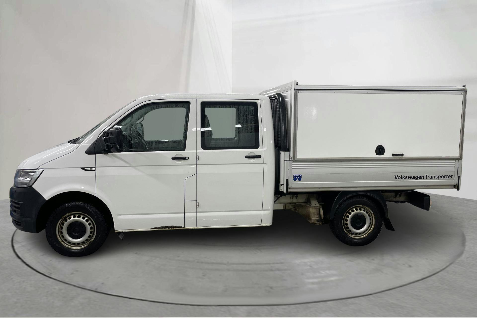 Presentation photo 2 of 15: VW Transporter T6 2.0 TDI BMT 4MOTION (150hk) - 155 900 km - Automatic - white - 2019