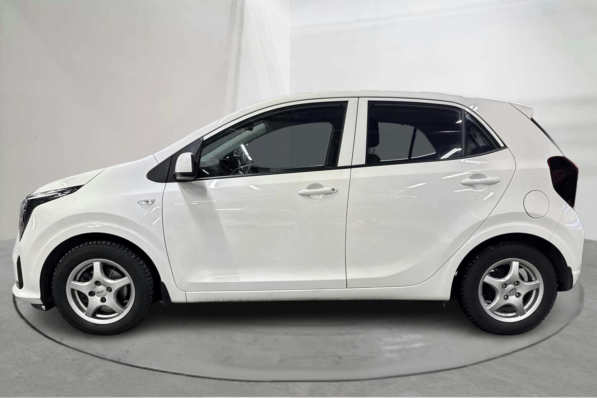 Presentation photo 2 of 14: Kia Picanto 1.0 MPI (63hk) - 38 520 km - Automatic - white - 2025