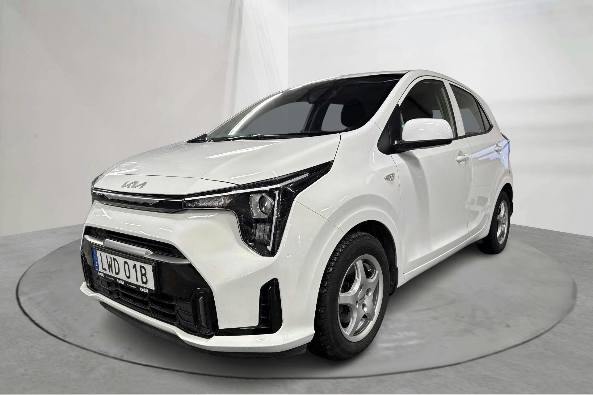 Presentation photo 1 of 14: Kia Picanto 1.0 MPI (63hk) - 38 520 km - Automatic - white - 2025