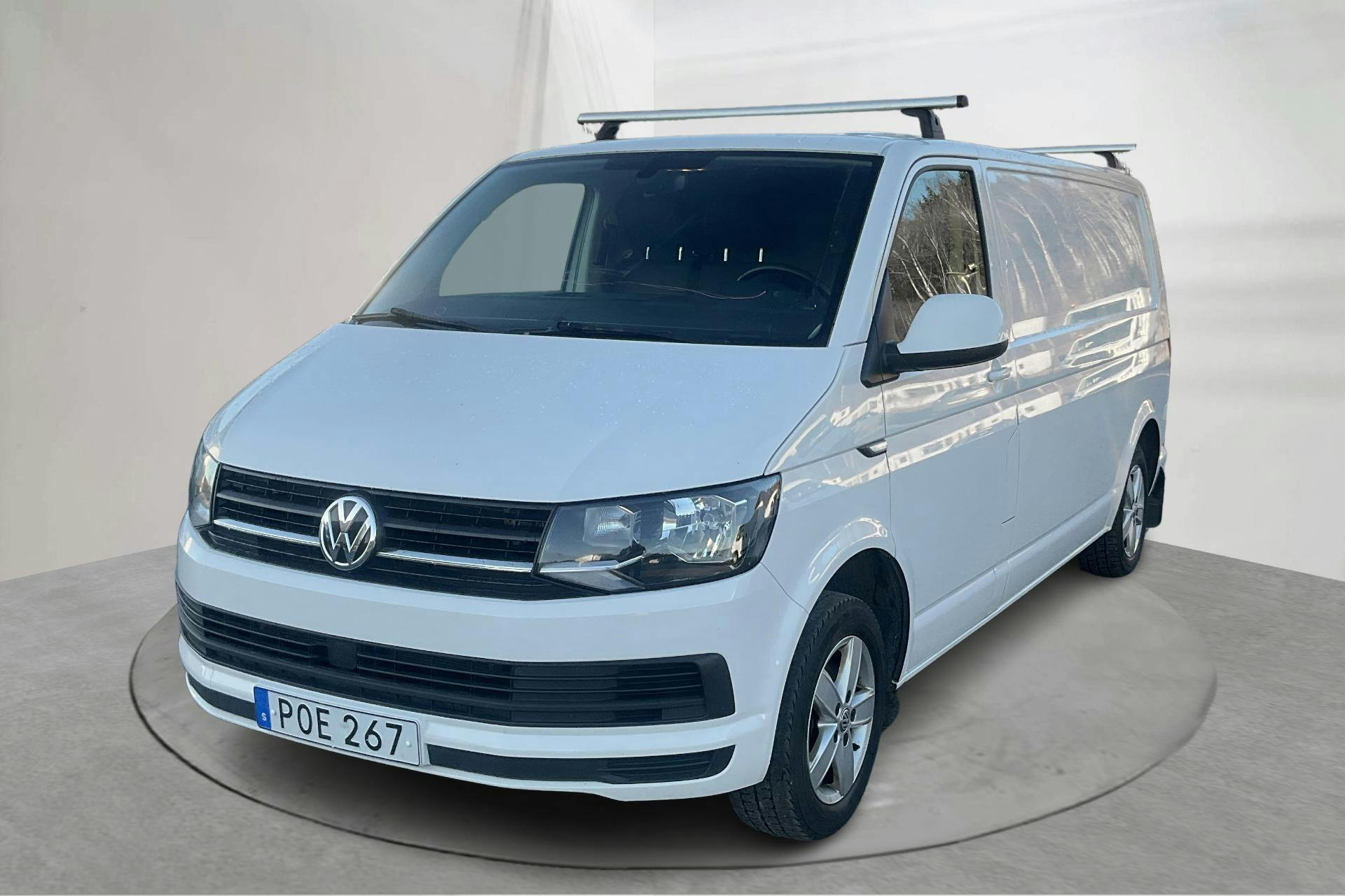 Presentation photo 1 of 14: VW Transporter T6 2.0 TDI BMT Skåp (150hk) - 169 900 km - Automatic - white - 2018