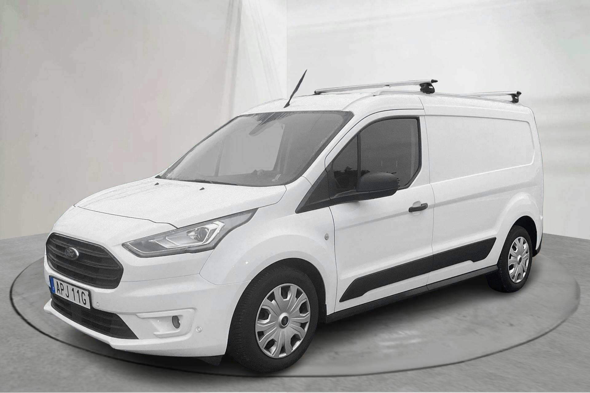 Presentationsfoto 1 av 14: Ford Transit Connect 1.5 EcoBlue (100hk) - 7 423 mil - Automat - vit - 2020