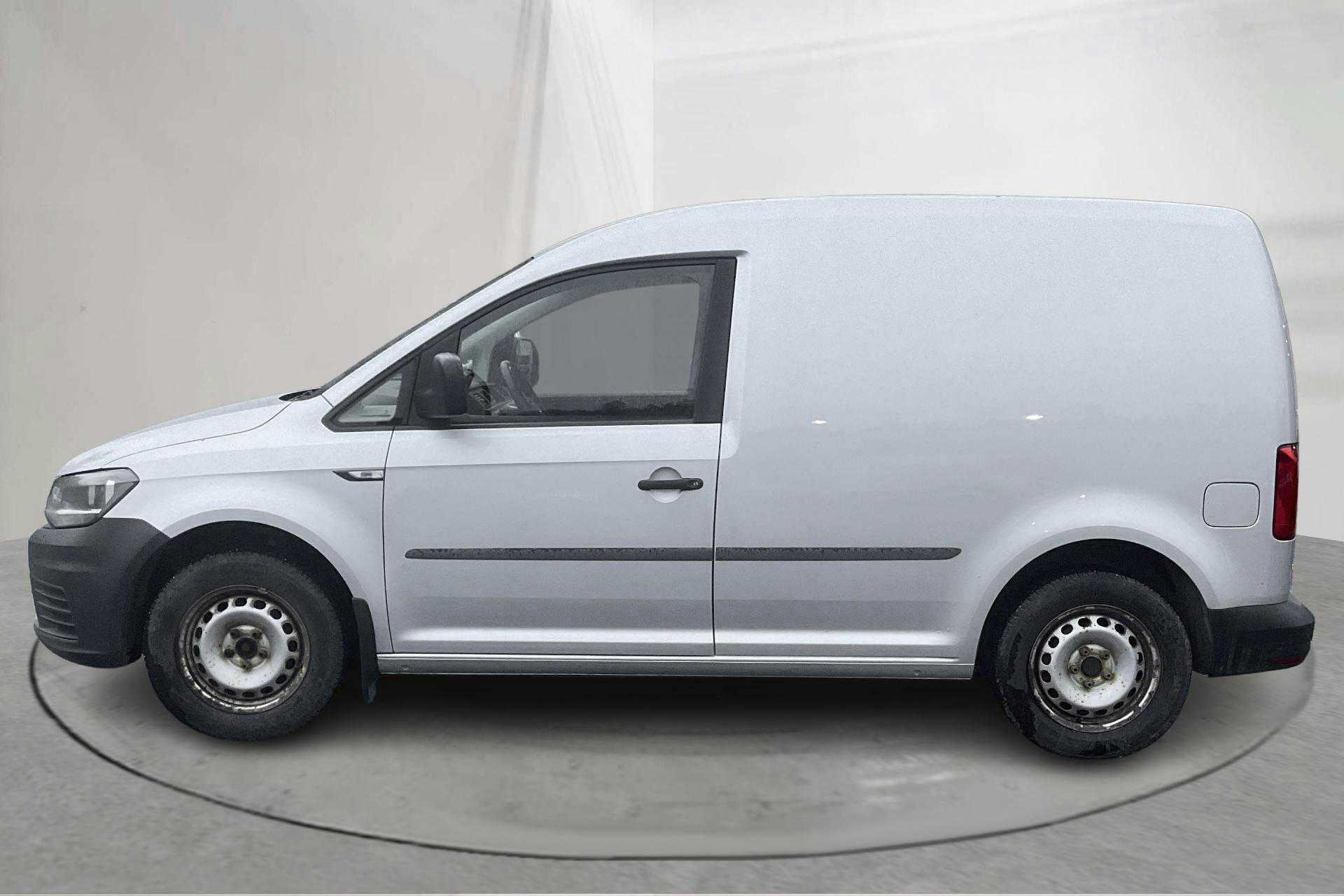 Presentationsfoto 2 av 13: VW Caddy 1.6 TDI Skåp (102hk) - 18 543 mil - Automat - silver - 2016