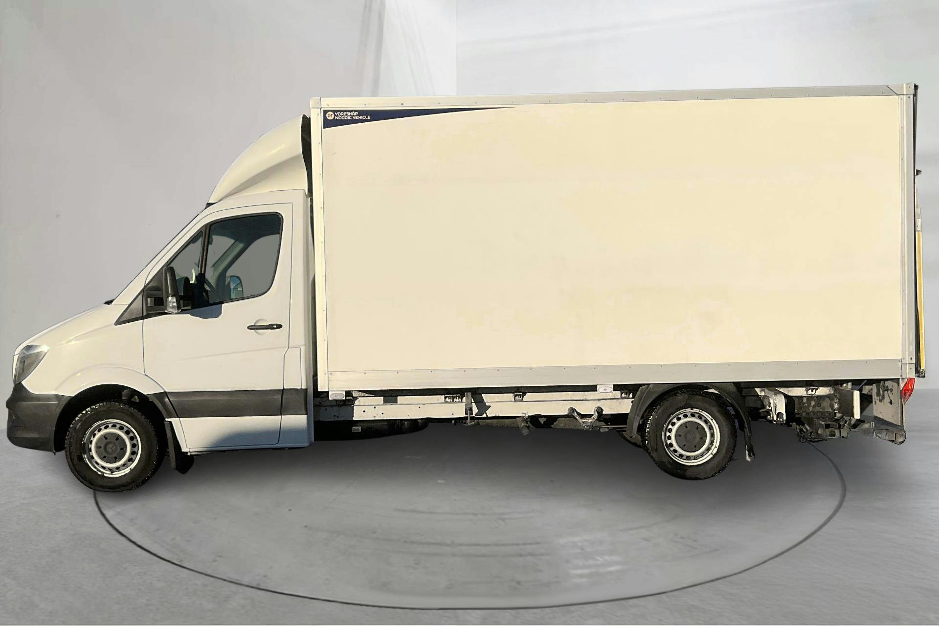 Presentationsfoto 2 av 15: Mercedes Sprinter 316 CDI Volymskåp (163hk) - 10 160 mil - Automat - vit - 2018