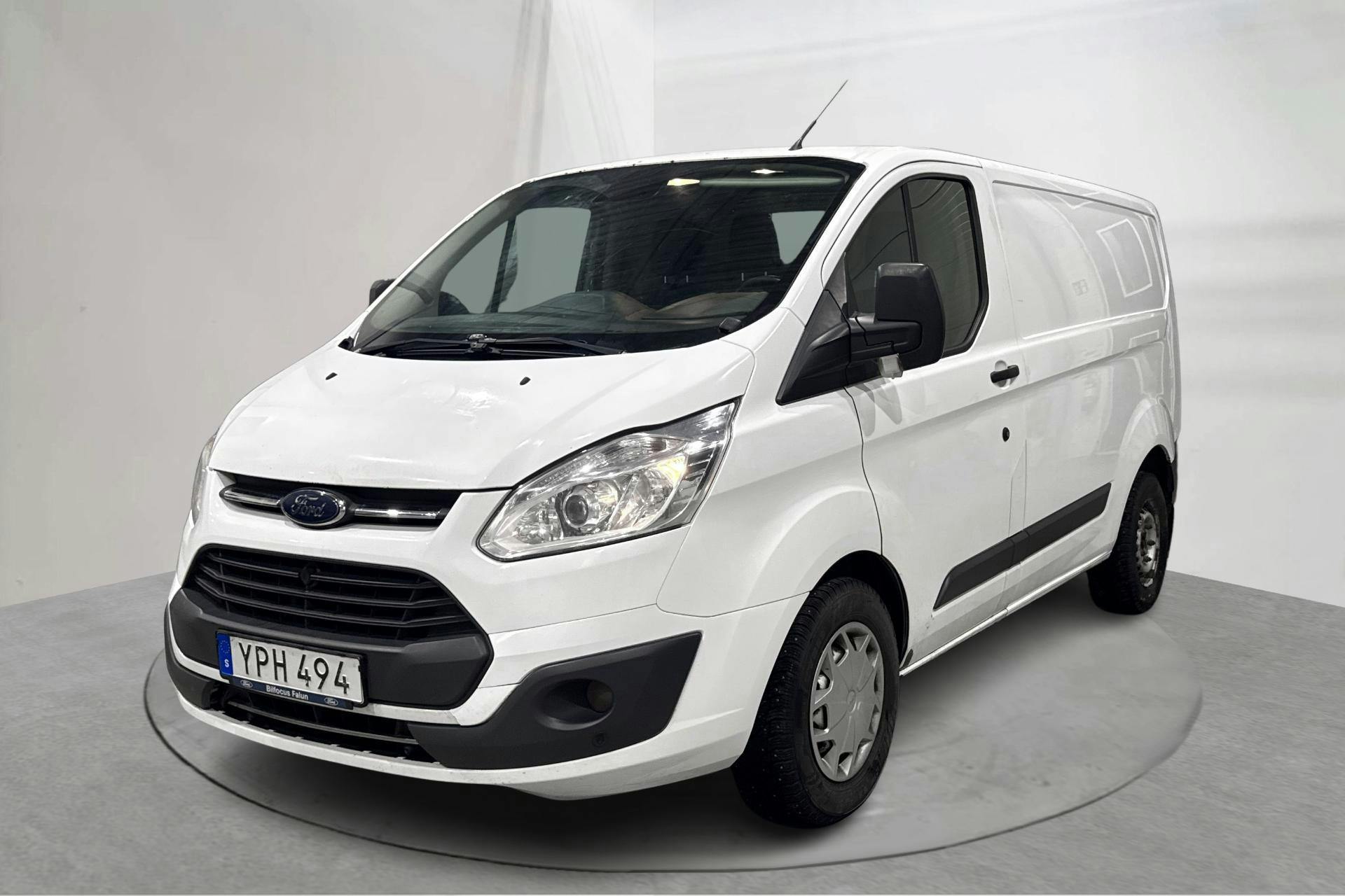 Presentationsfoto 1 av 13: Ford Transit Custom 270 (105hk) - 23 508 mil - Manuell - vit - 2017