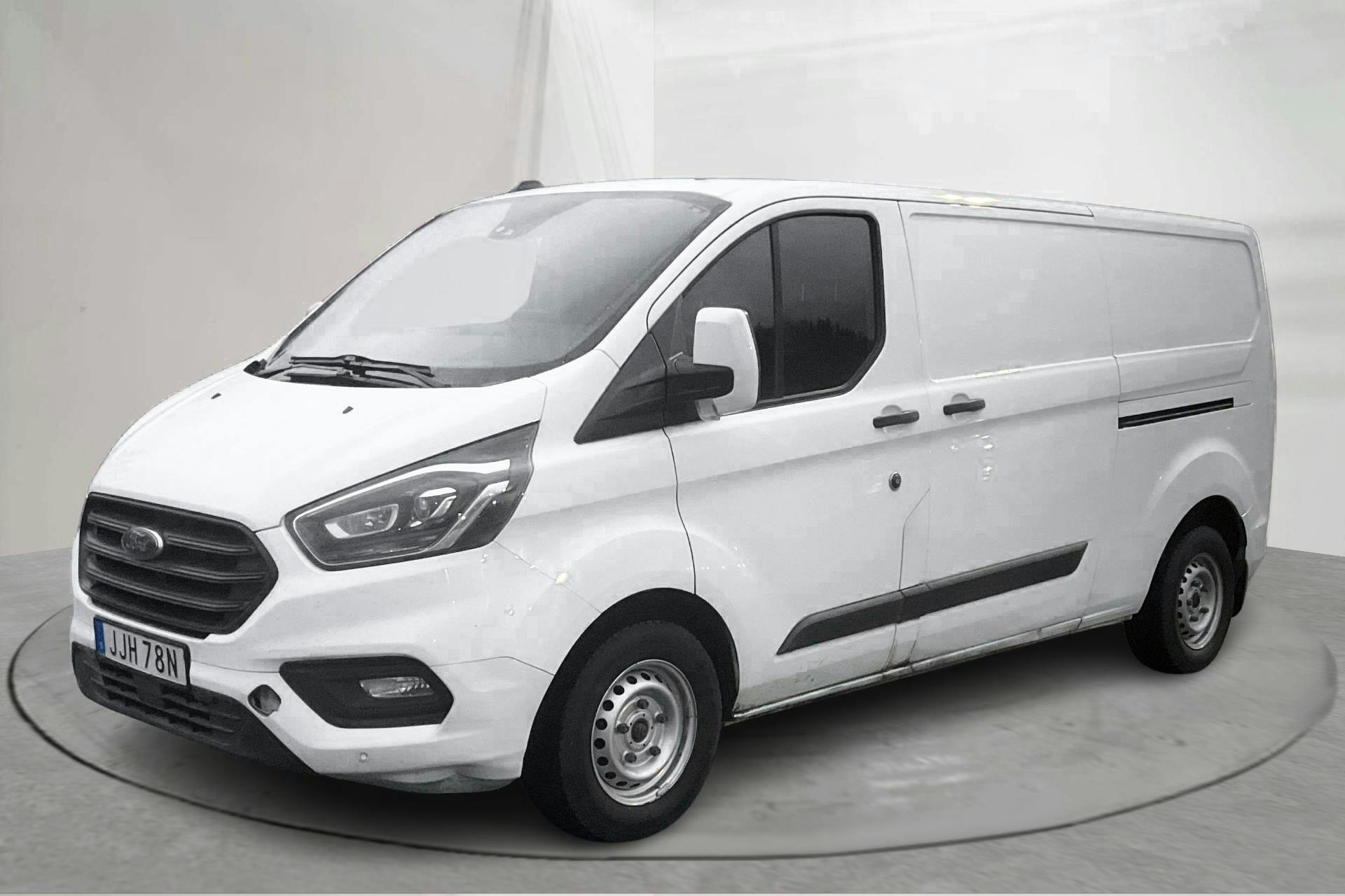 Presentationsfoto 1 av 14: Ford Transit Custom 300 MHEV (130hk) - 13 120 mil - Manuell - vit - 2021