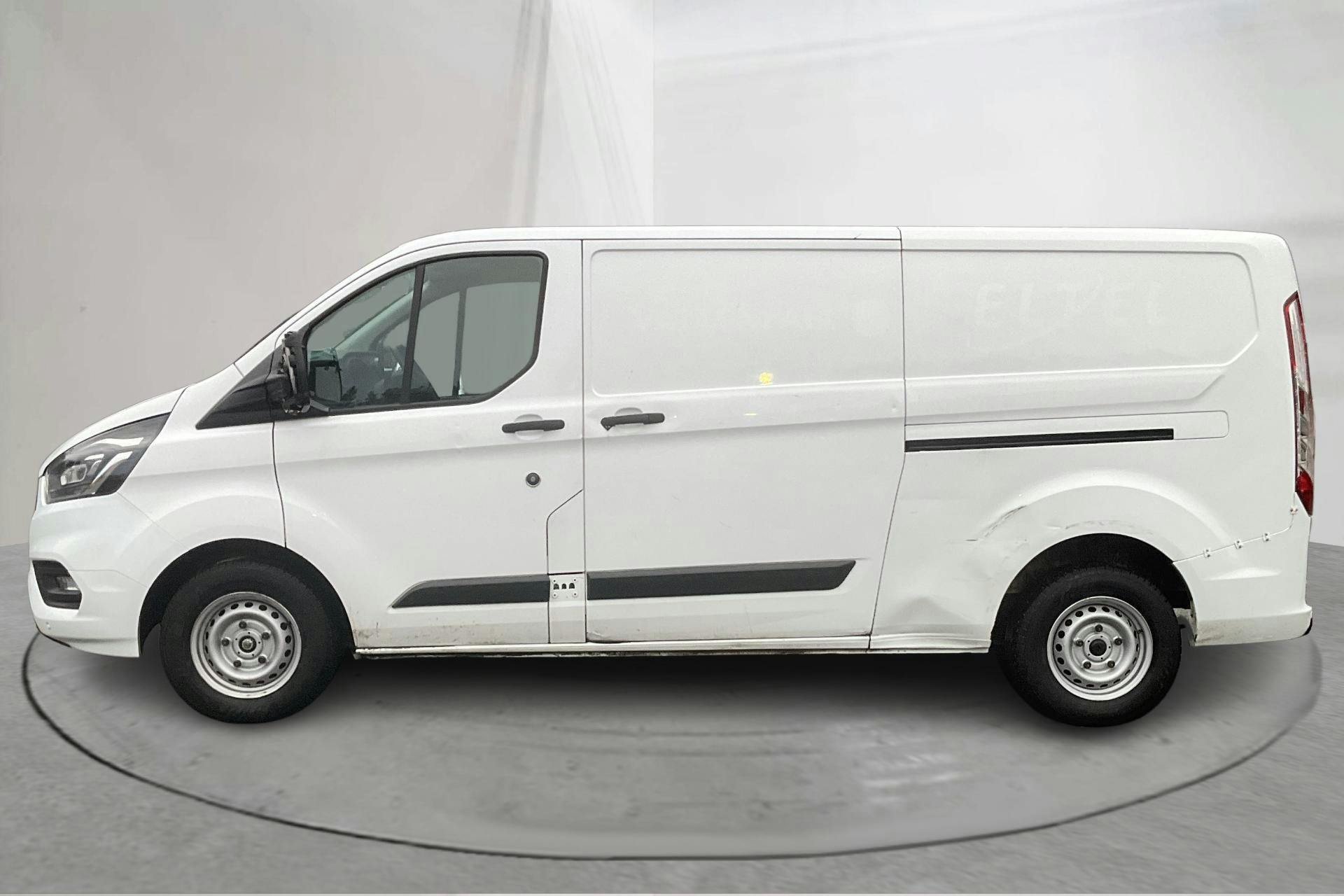 Presentationsfoto 2 av 14: Ford Transit Custom 300 MHEV (130hk) - 14 041 mil - Manuell - vit - 2021