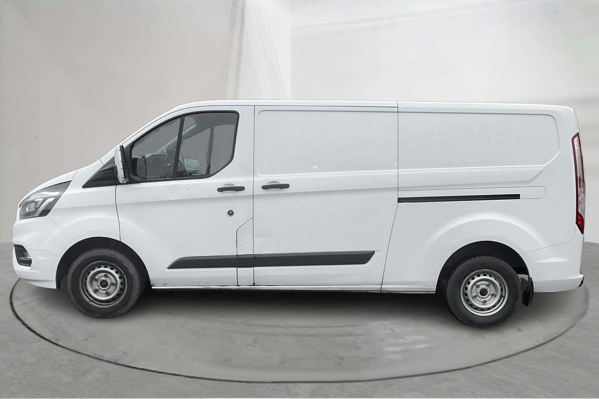 Presentationsfoto 2 av 13: Ford Transit Custom 300 MHEV (130hk) - 13 863 mil - Manuell - vit - 2021
