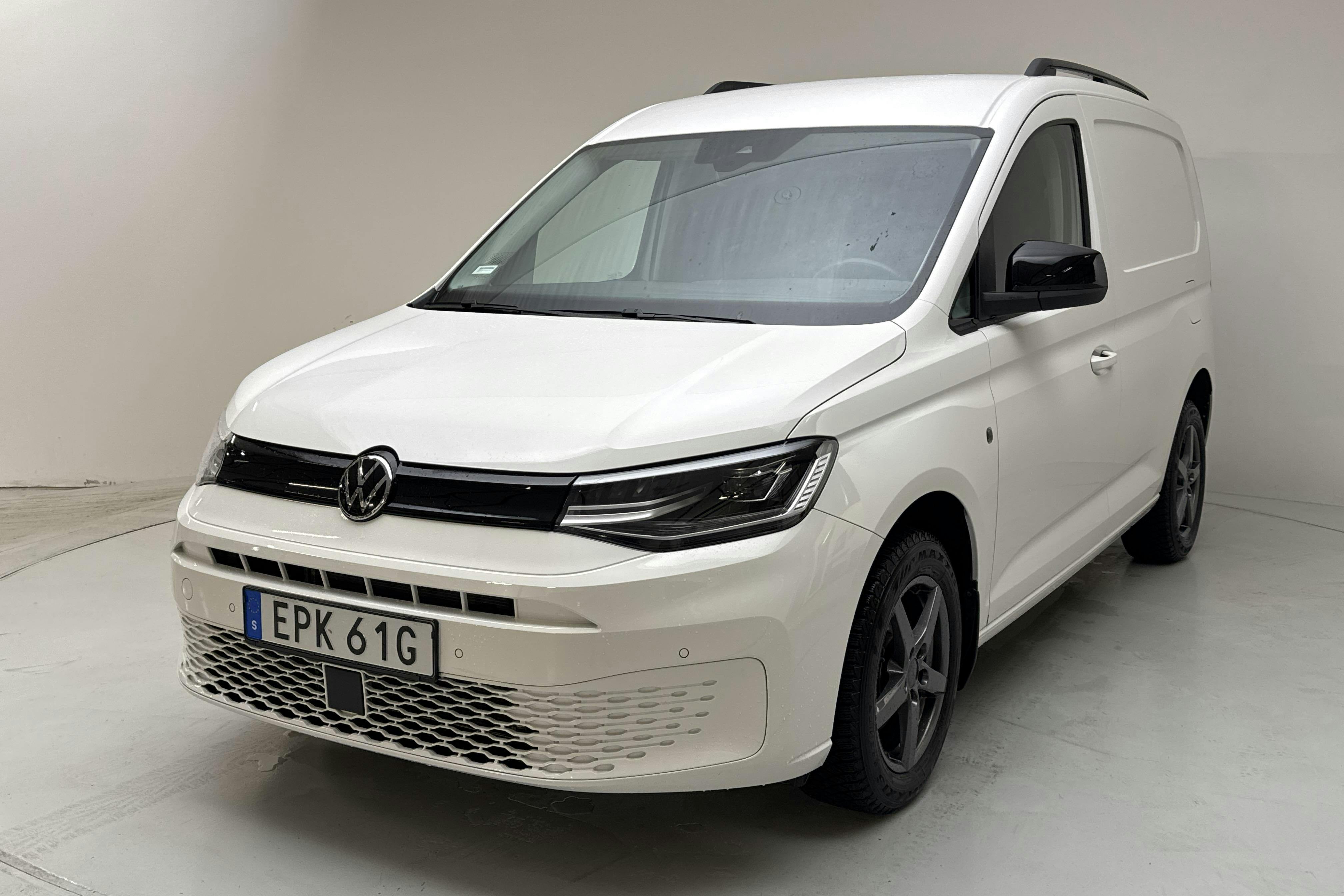 Presentationsfoto 1 av 14: VW Caddy Cargo 2.0 TDI (102hk) - 2 941 mil - Manuell - vit - 2024