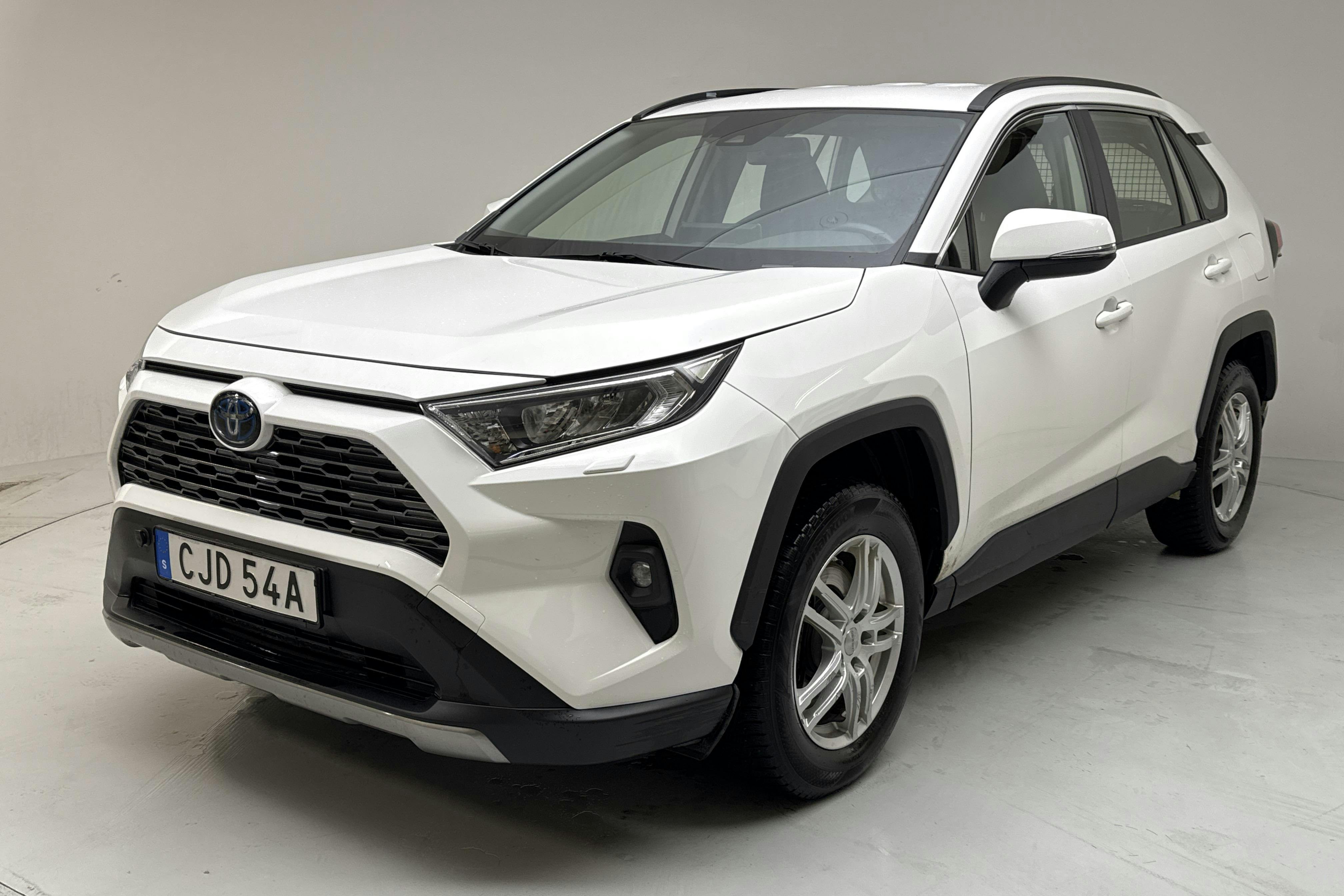 Presentation photo 1 of 13: Toyota RAV4 2.5 HSD AWD (222hk) - 212 900 km - Automatic - white - 2022