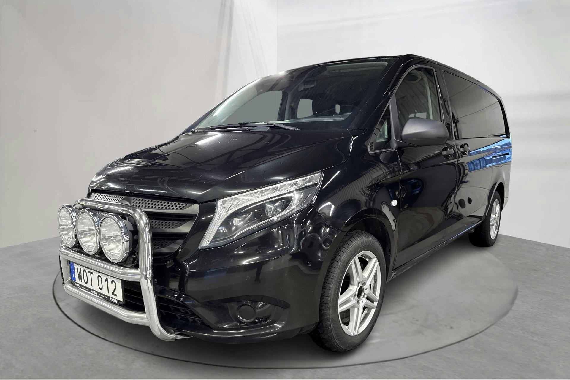 Presentation photo 1 of 16: Mercedes Vito Mixto 119 BlueTEC W640 (190hk) - 201 110 km - Automatic - black - 2018