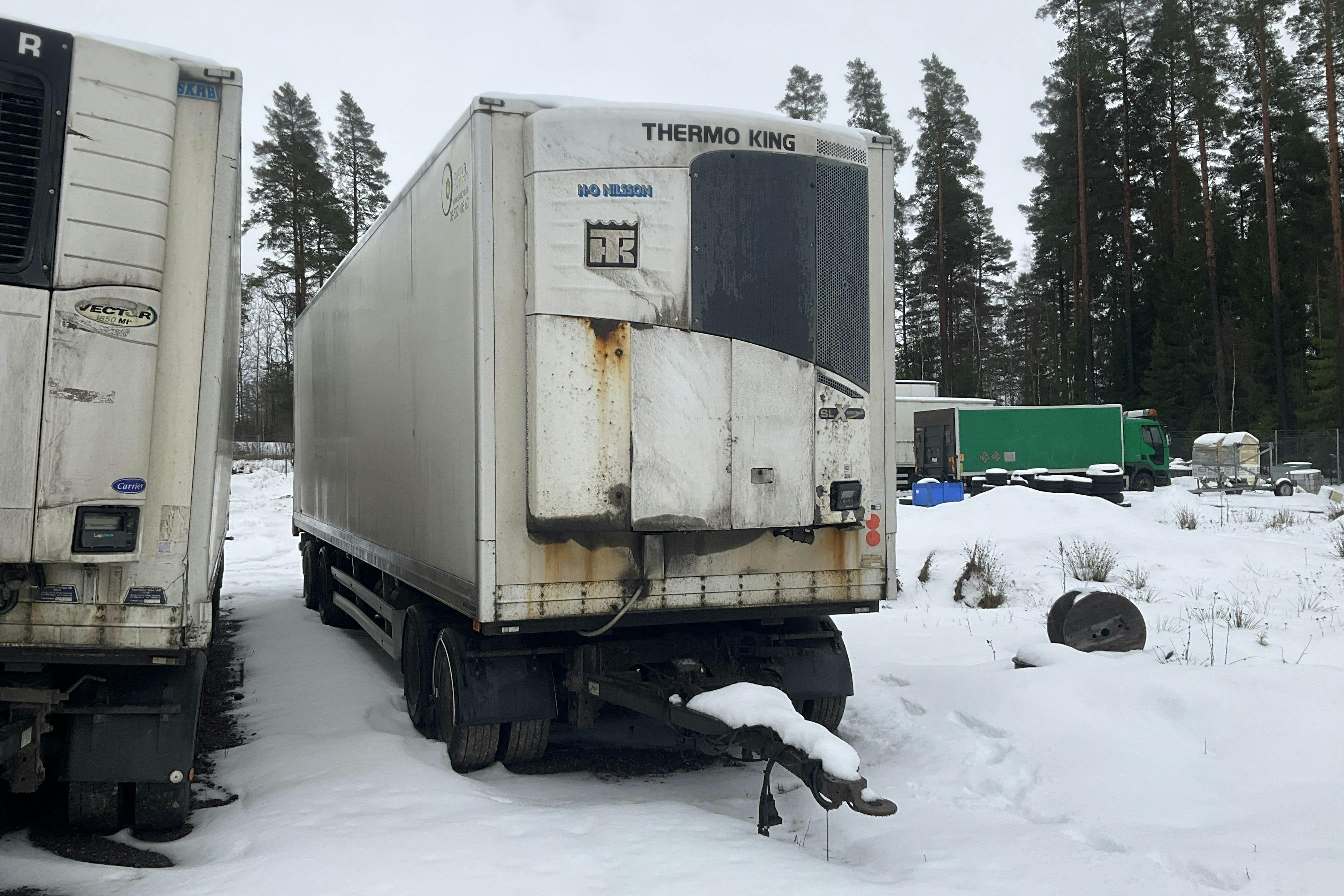 Presentationsfoto 2 av 34: HFR kylsläp - 0 km - vit - 2011