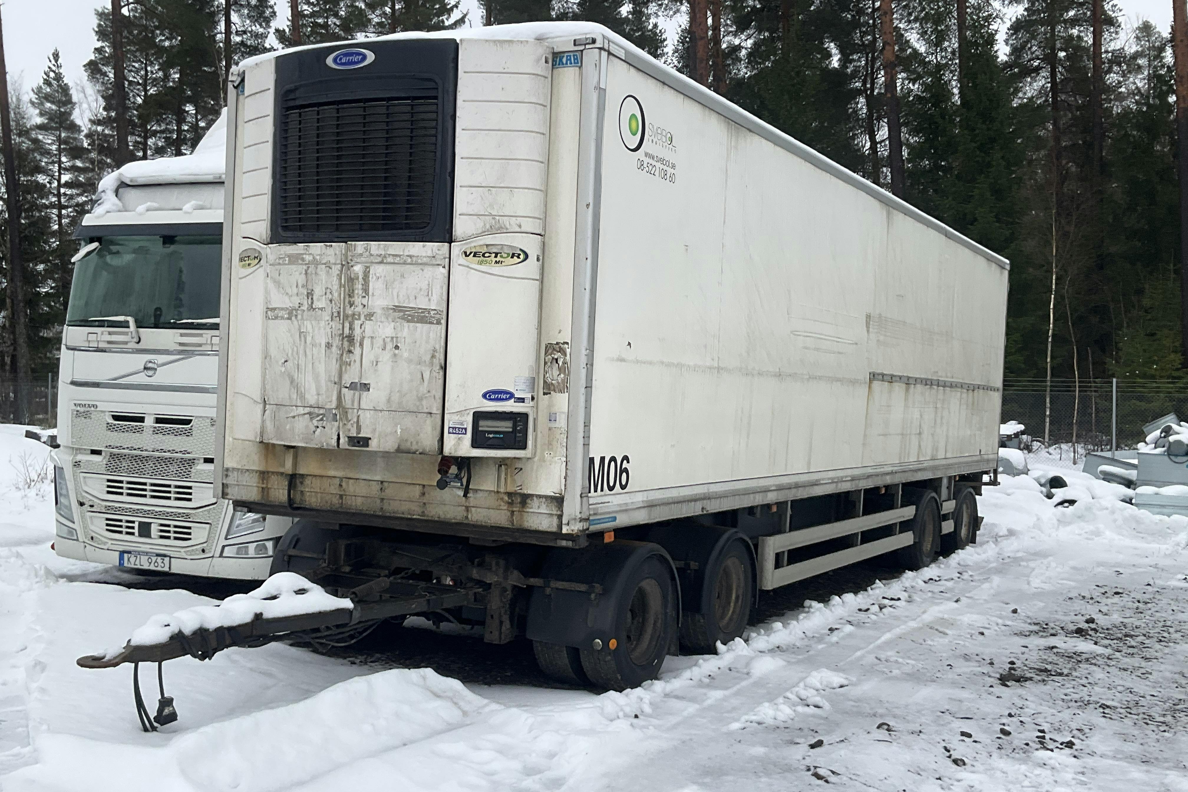 Presentationsfoto 1 av 34: HFR PF36 kylsläp - 0 km - vit - 2012