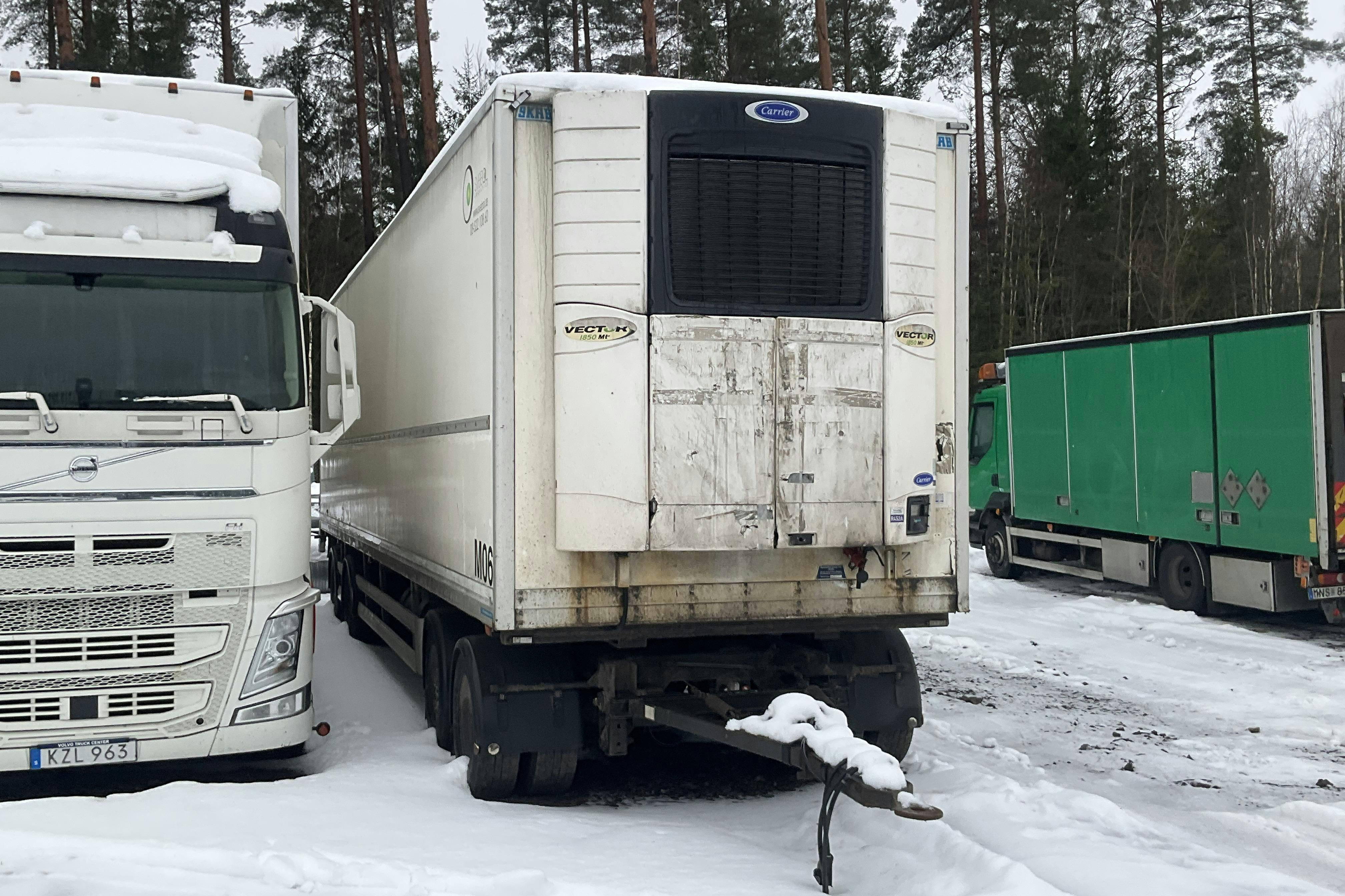 Presentationsfoto 2 av 34: HFR PF36 kylsläp - 0 km - vit - 2012