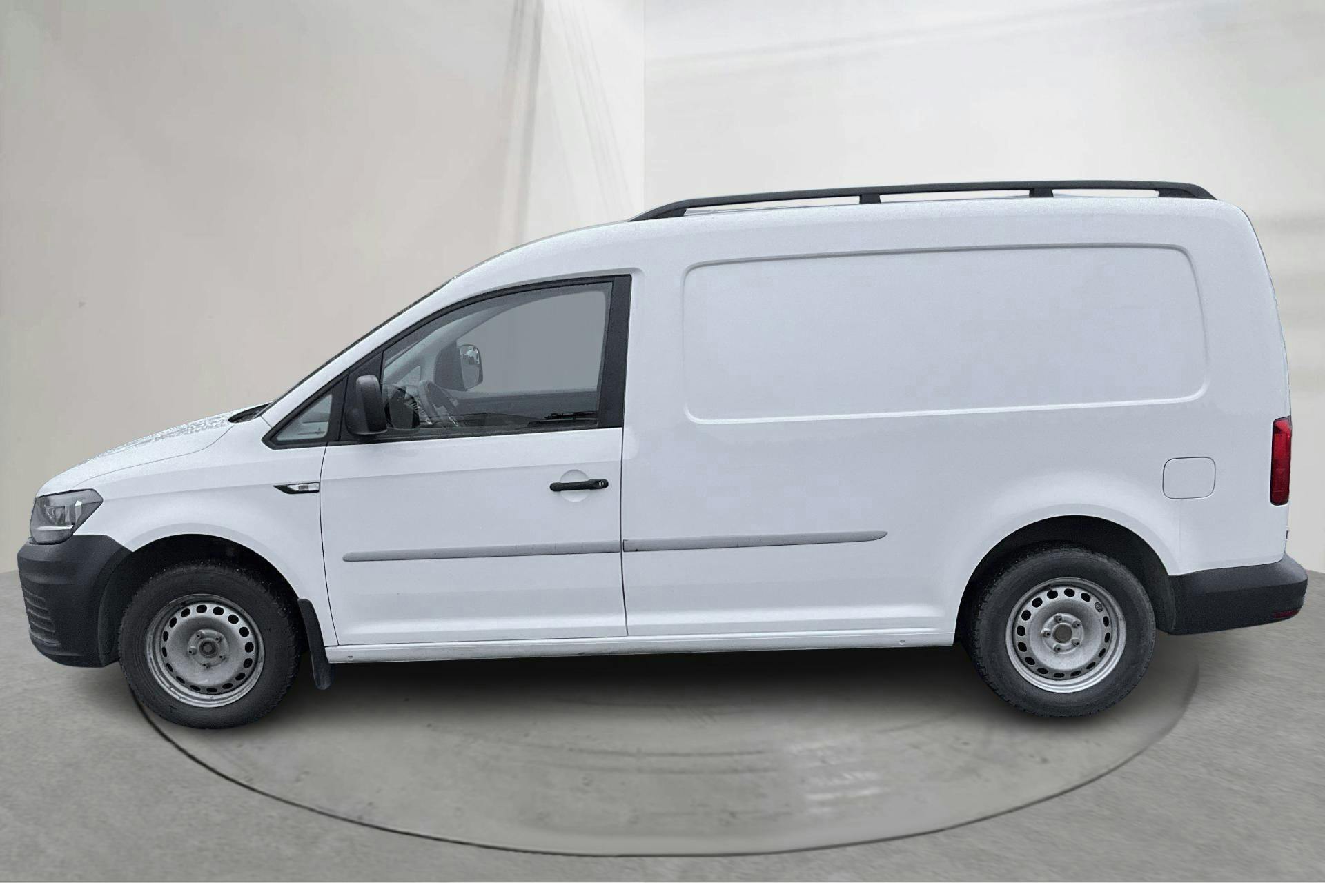 Presentationsfoto 2 av 12: VW Caddy 2.0 TDI Maxi Skåp (102hk) - 22 481 mil - Automat - vit - 2017