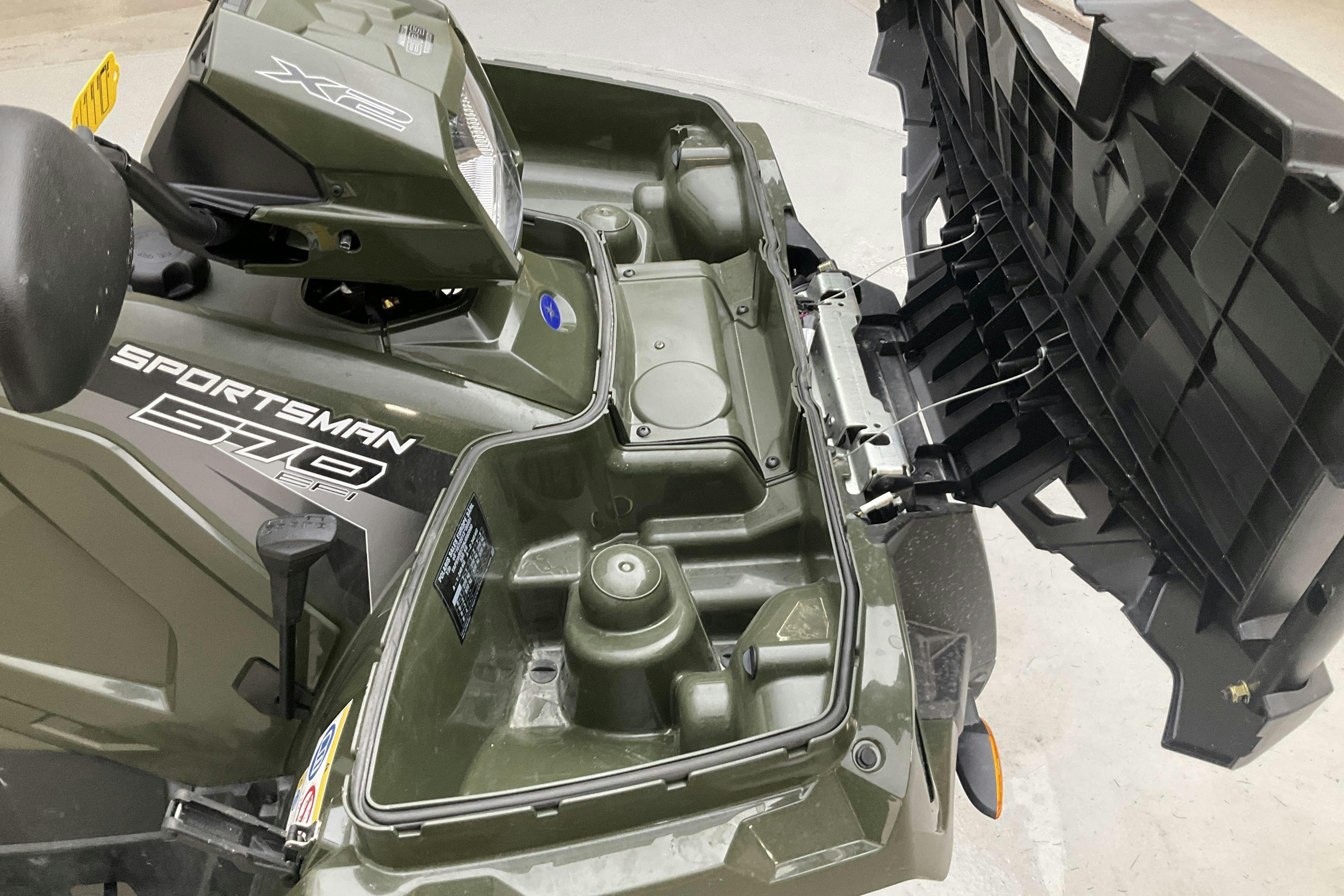 Presentationsfoto 9 av 9: POLARIS SPORTSMAN X2 570 EFI ATV - 94 mil - Automat - grön - 2022