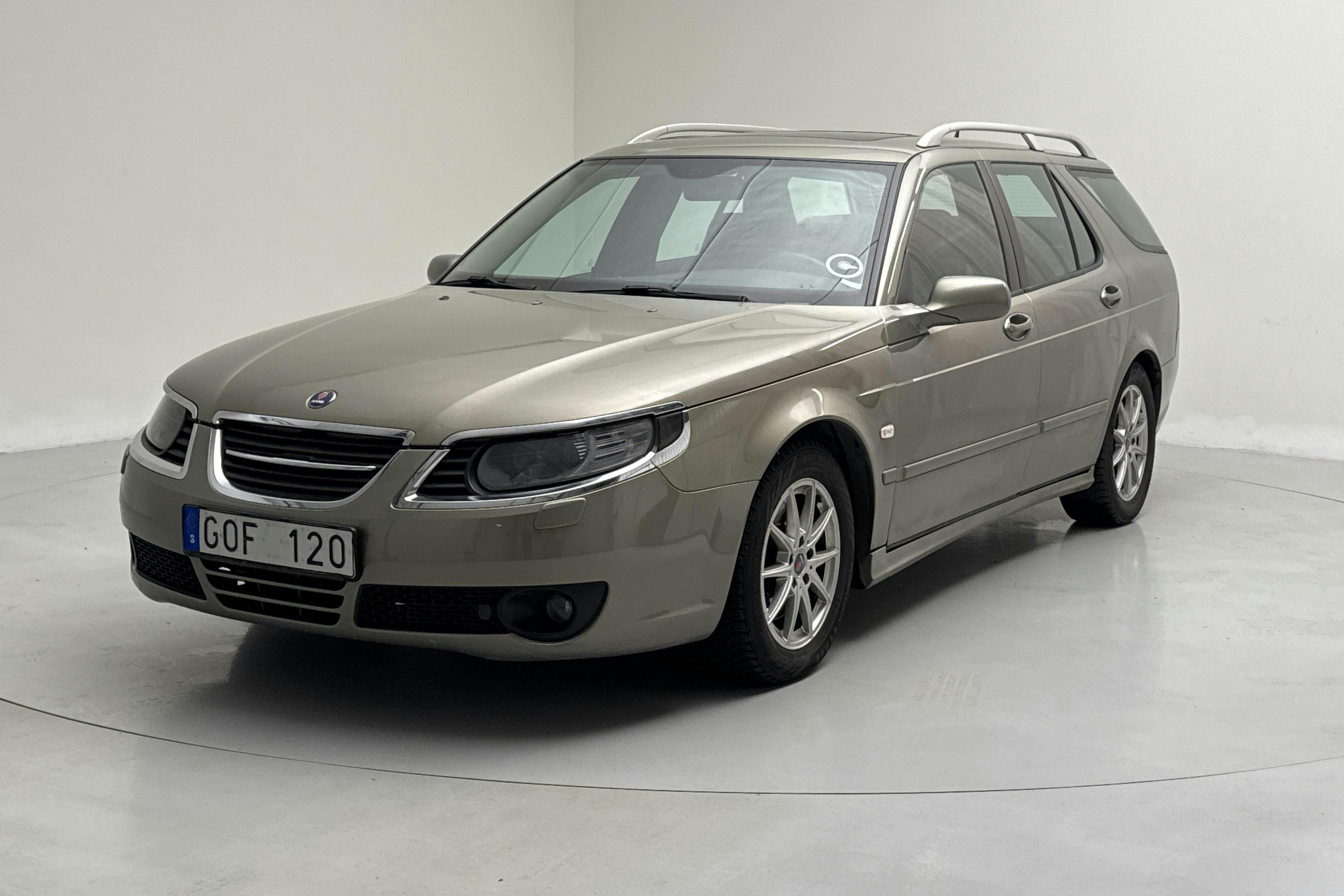 Presentation photo 1 of 13: Saab 9-5 2.3t BioPower SportCombi (185hk) - 190 790 km - Automatic - green - 2008