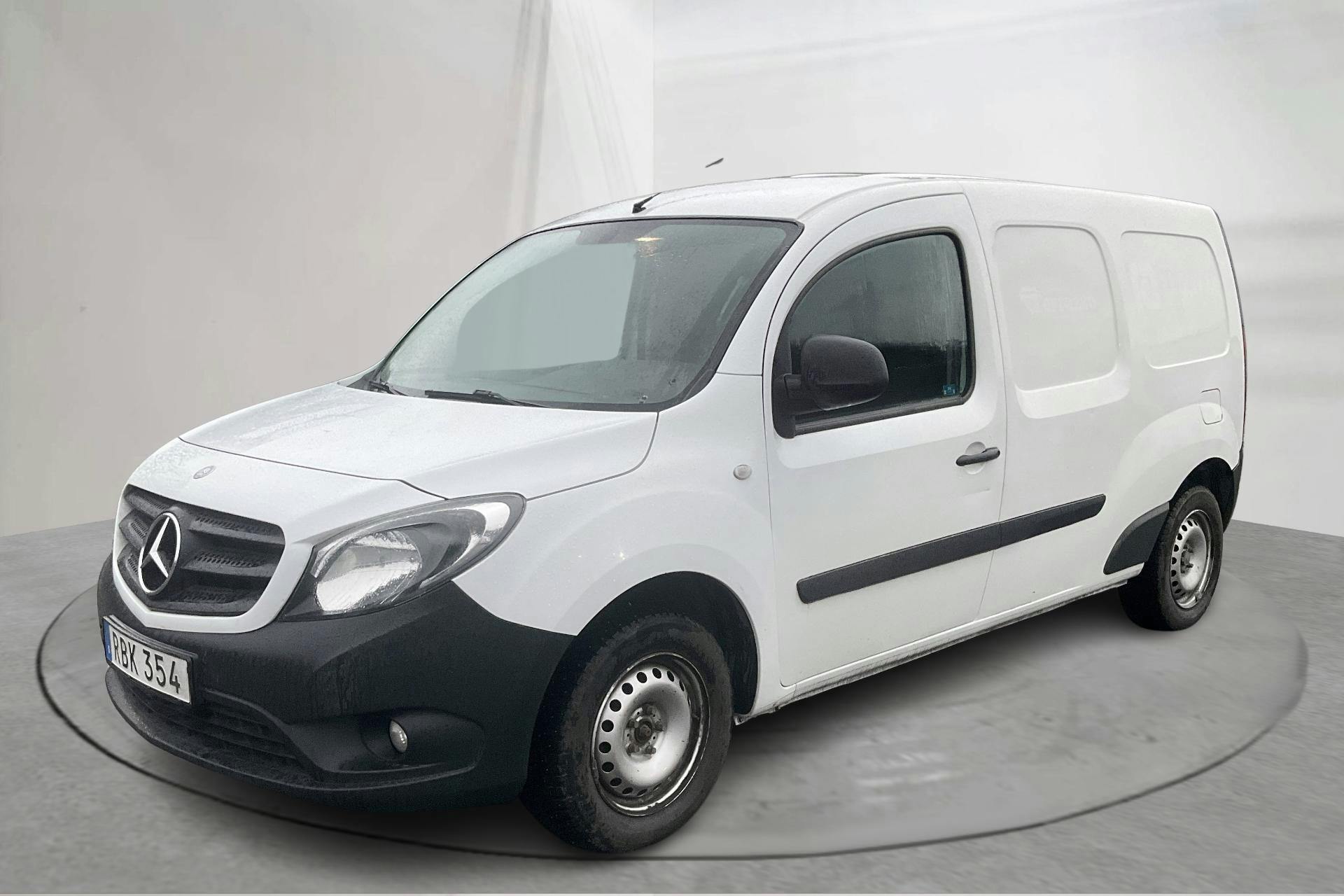 Presentationsfoto 1 av 12: Mercedes Citan 109 1.5 CDI (90hk) - 16 198 mil - Manuell - vit - 2018
