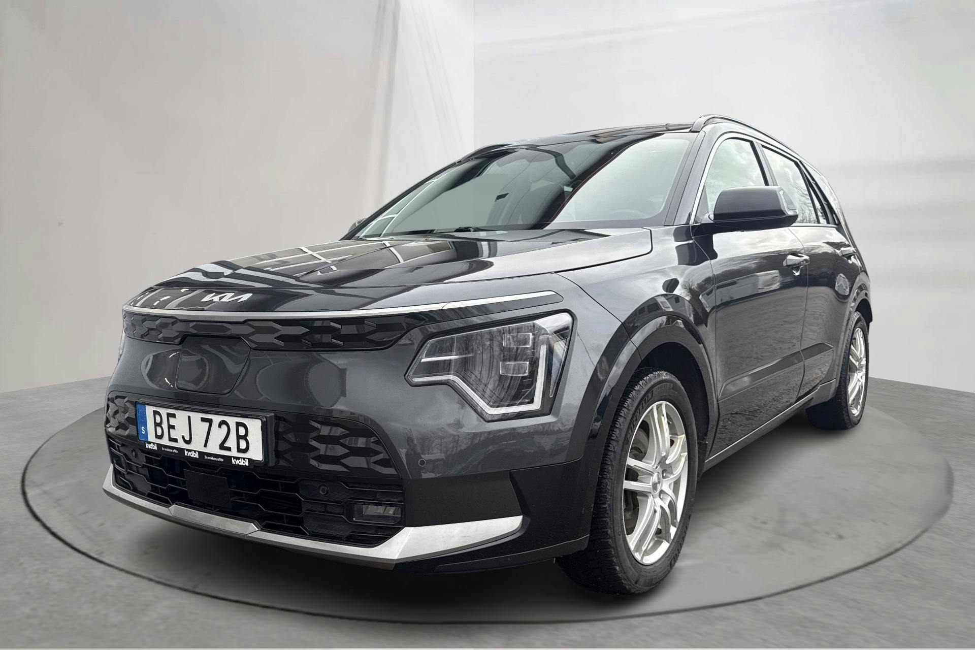 Presentationsfoto 1 av 20: KIA Niro EV 65kWh (204hk) - 7 530 mil - Automat - grå - 2023