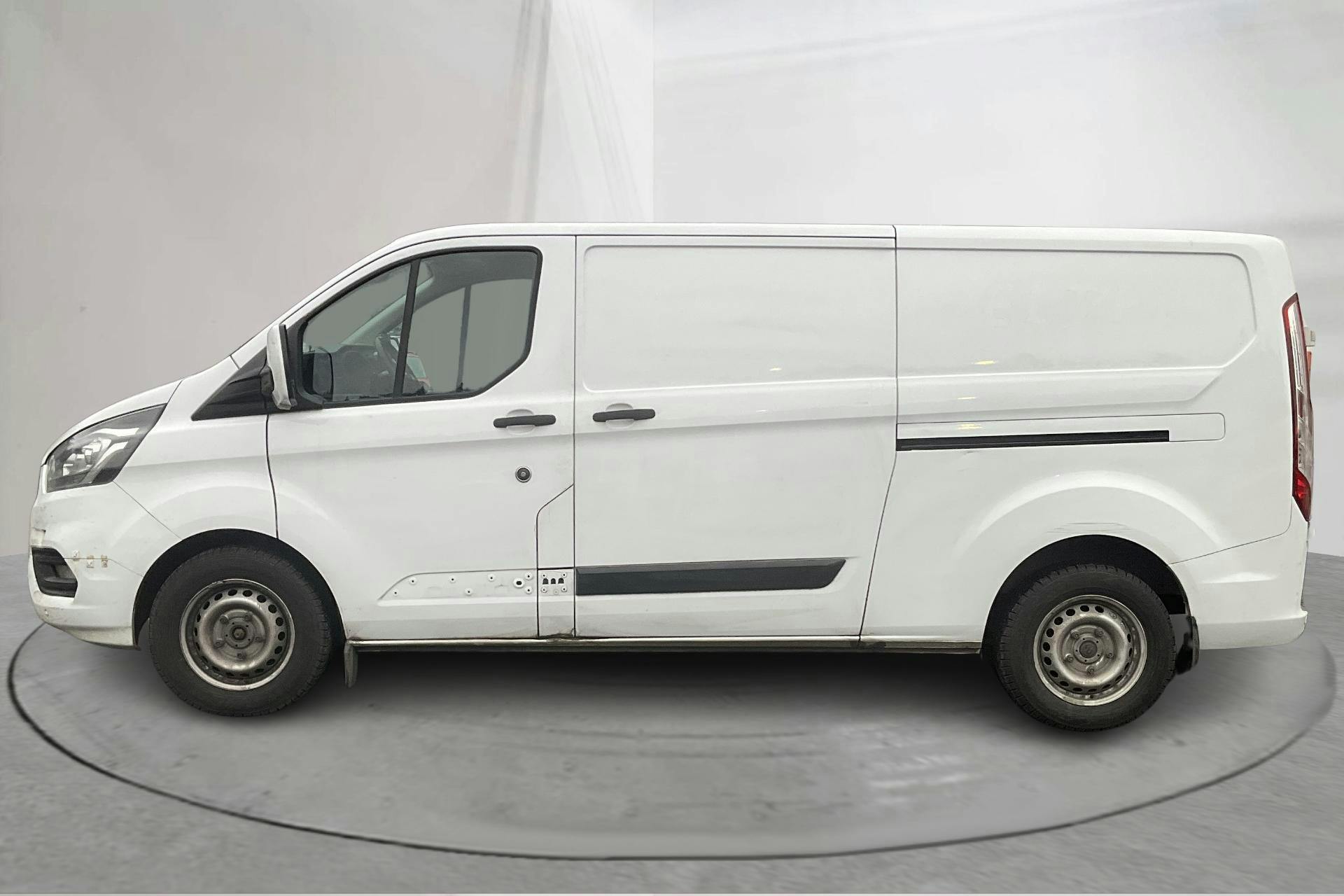 Presentationsfoto 2 av 15: Ford Transit Custom 300 MHEV (130hk) - 7 907 mil - Manuell - vit - 2023