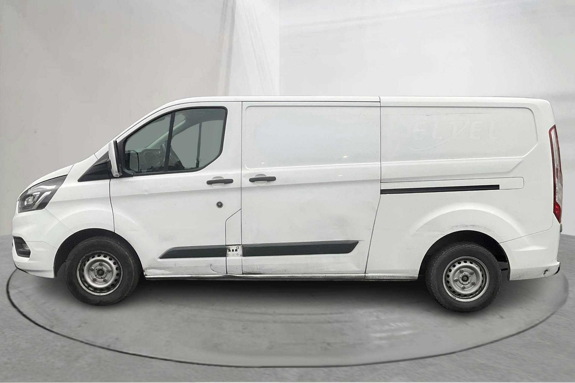 Presentationsfoto 2 av 13: Ford Transit Custom 300 MHEV (130hk) - 15 292 mil - Manuell - vit - 2021