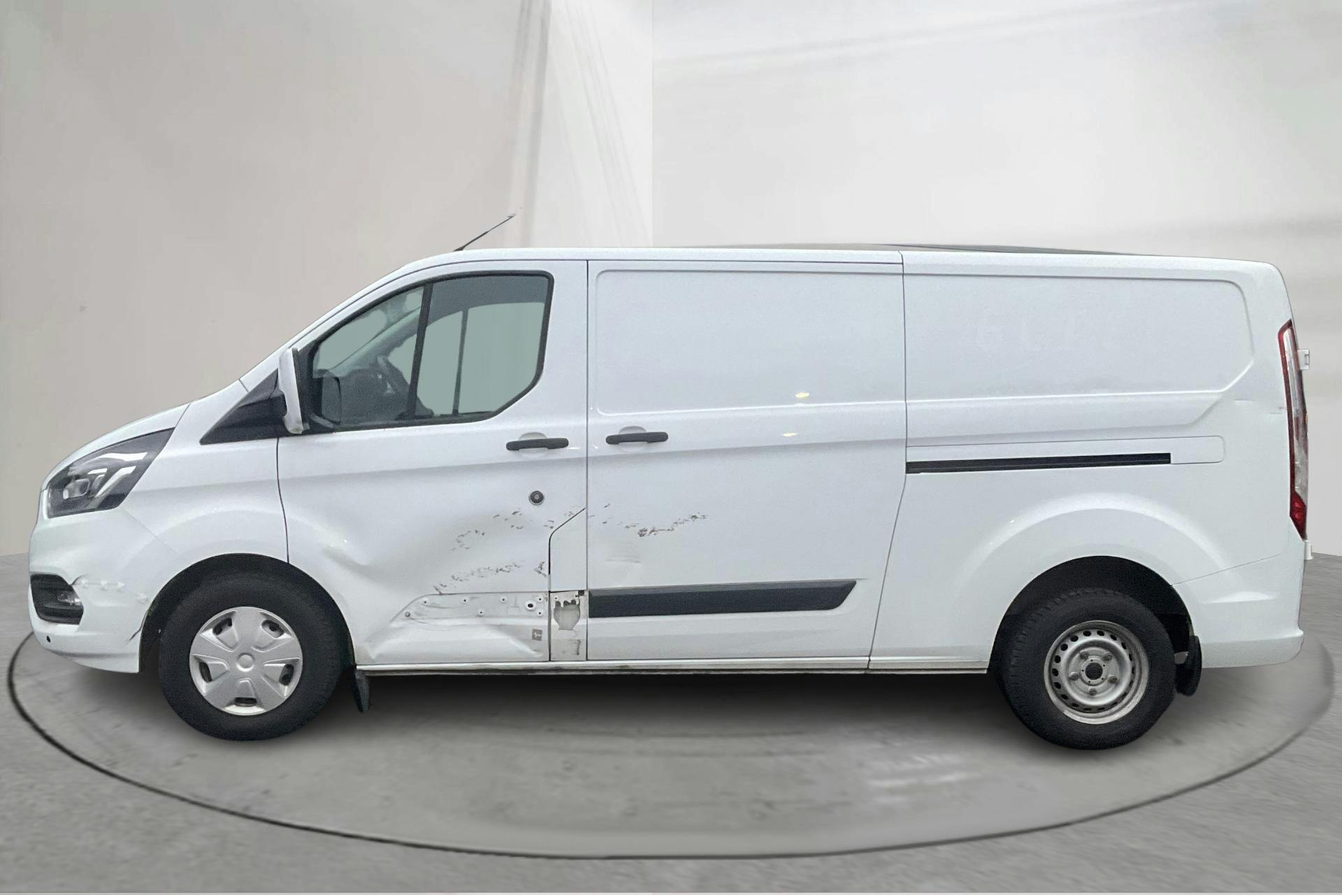 Presentationsfoto 2 av 13: Ford Transit Custom 300 MHEV (130hk) - 10 483 mil - Manuell - vit - 2021
