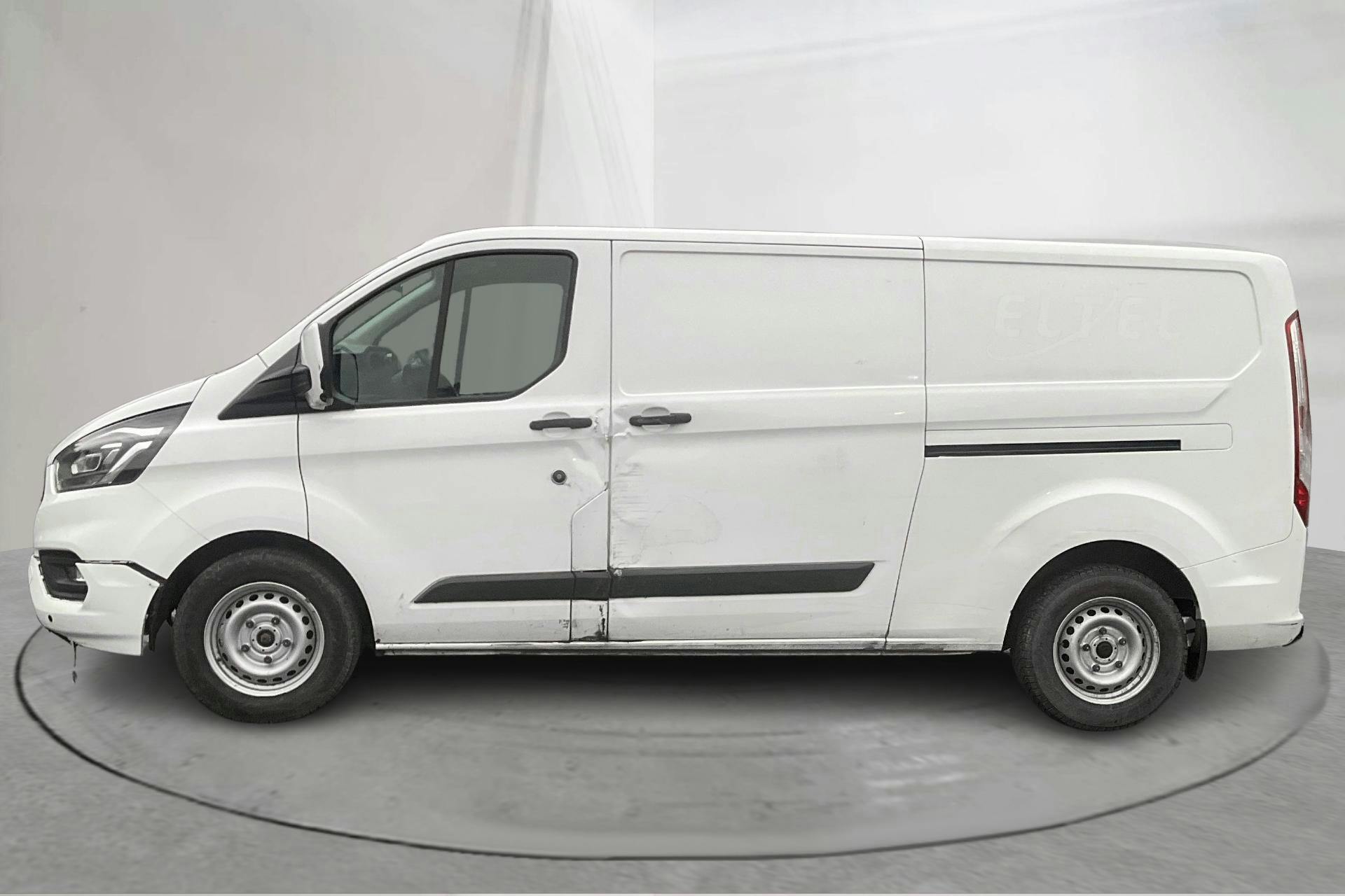 Presentationsfoto 2 av 14: Ford Transit Custom 300 MHEV (130hk) - 13 919 mil - Manuell - vit - 2021