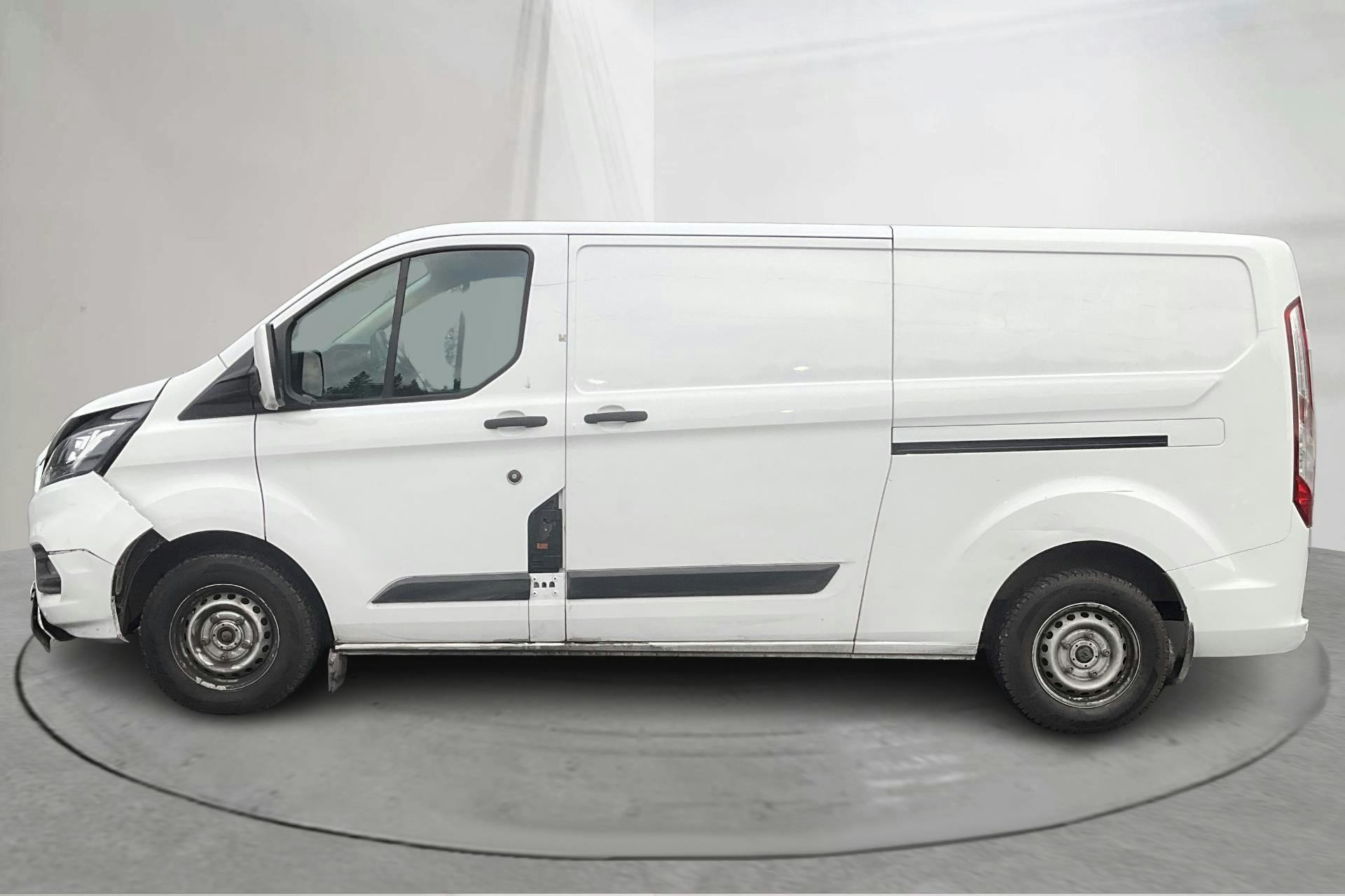 Presentationsfoto 2 av 16: Ford Transit Custom 300 MHEV (130hk) - 5 174 mil - Manuell - vit - 2023