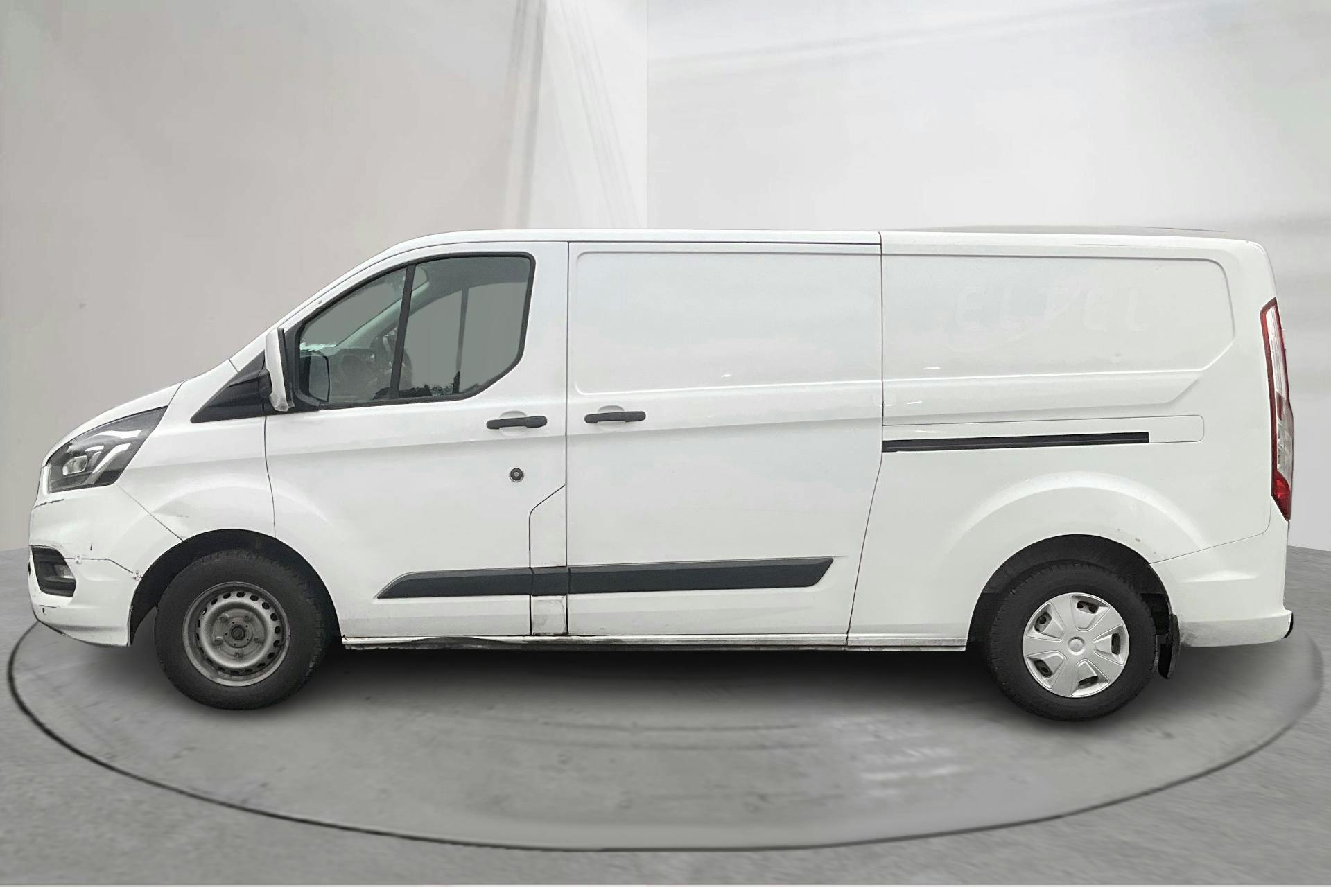 Presentationsfoto 2 av 14: Ford Transit Custom 300 MHEV (130hk) - 13 081 mil - Manuell - vit - 2021