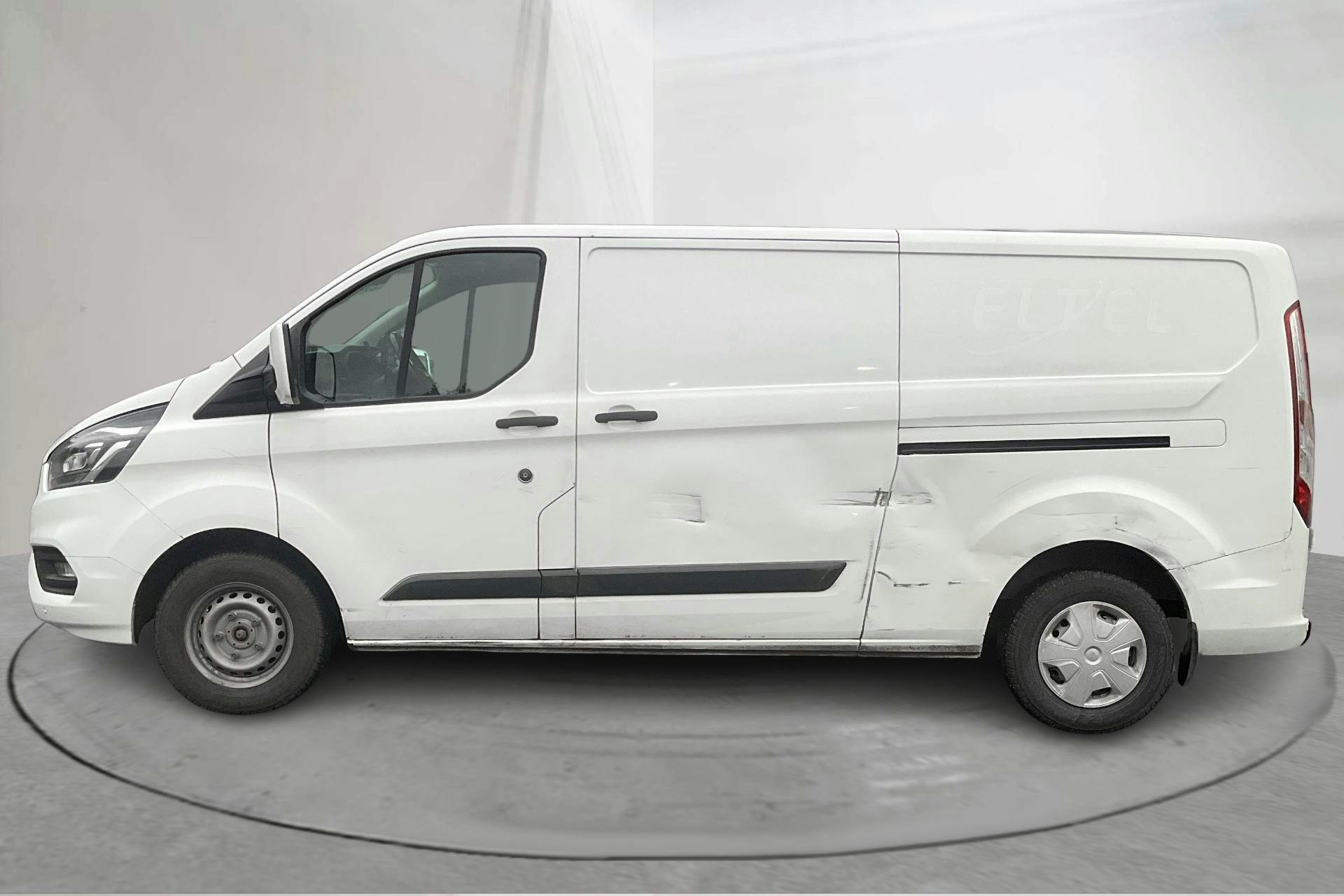 Presentationsfoto 2 av 14: Ford Transit Custom 300 MHEV (130hk) - 12 722 mil - Manuell - vit - 2021