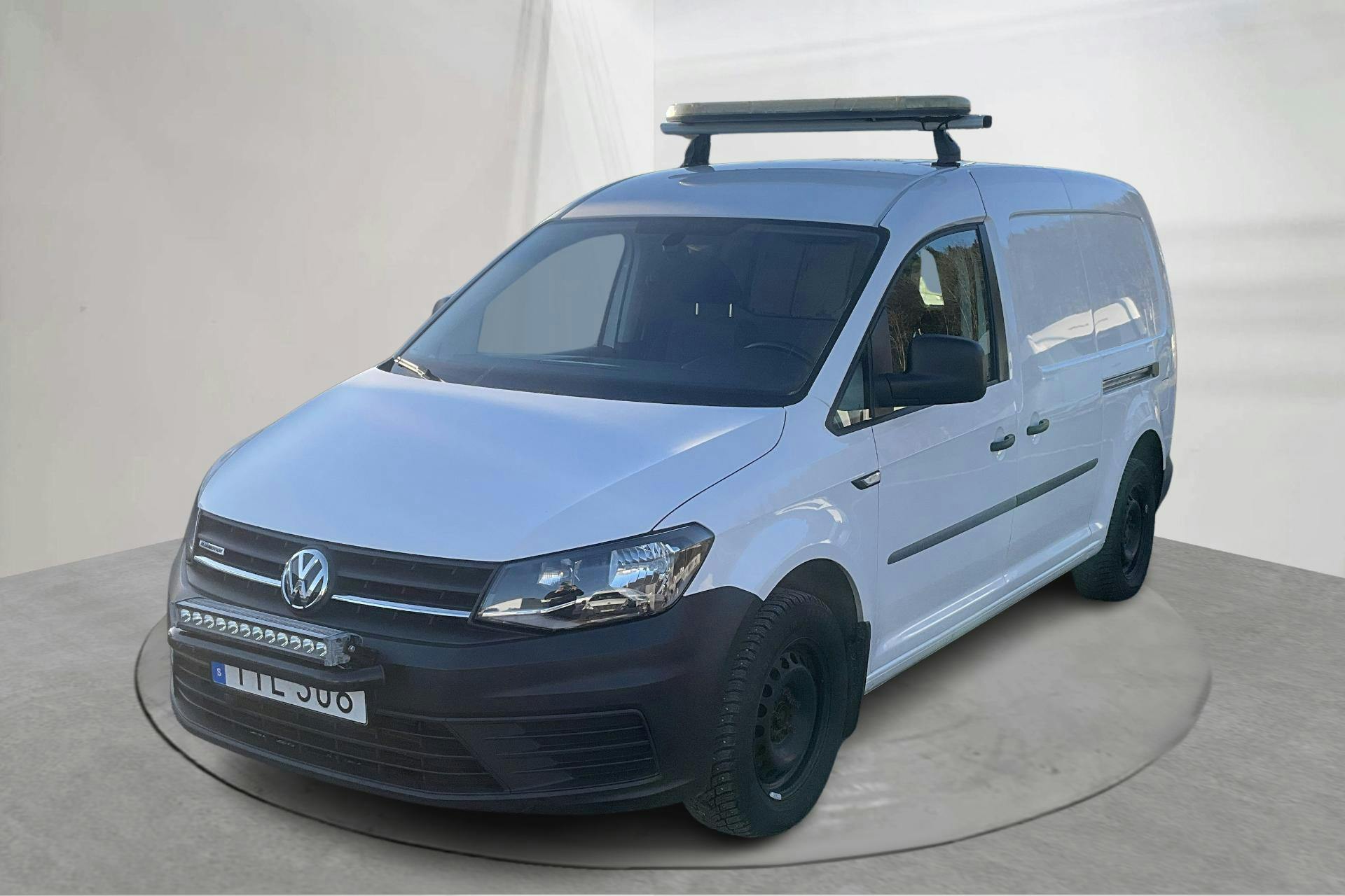 Presentation photo 1 of 14: VW Caddy Maxi 1.4 TGI (110hk) - 58 910 km - Manual - white - 2017