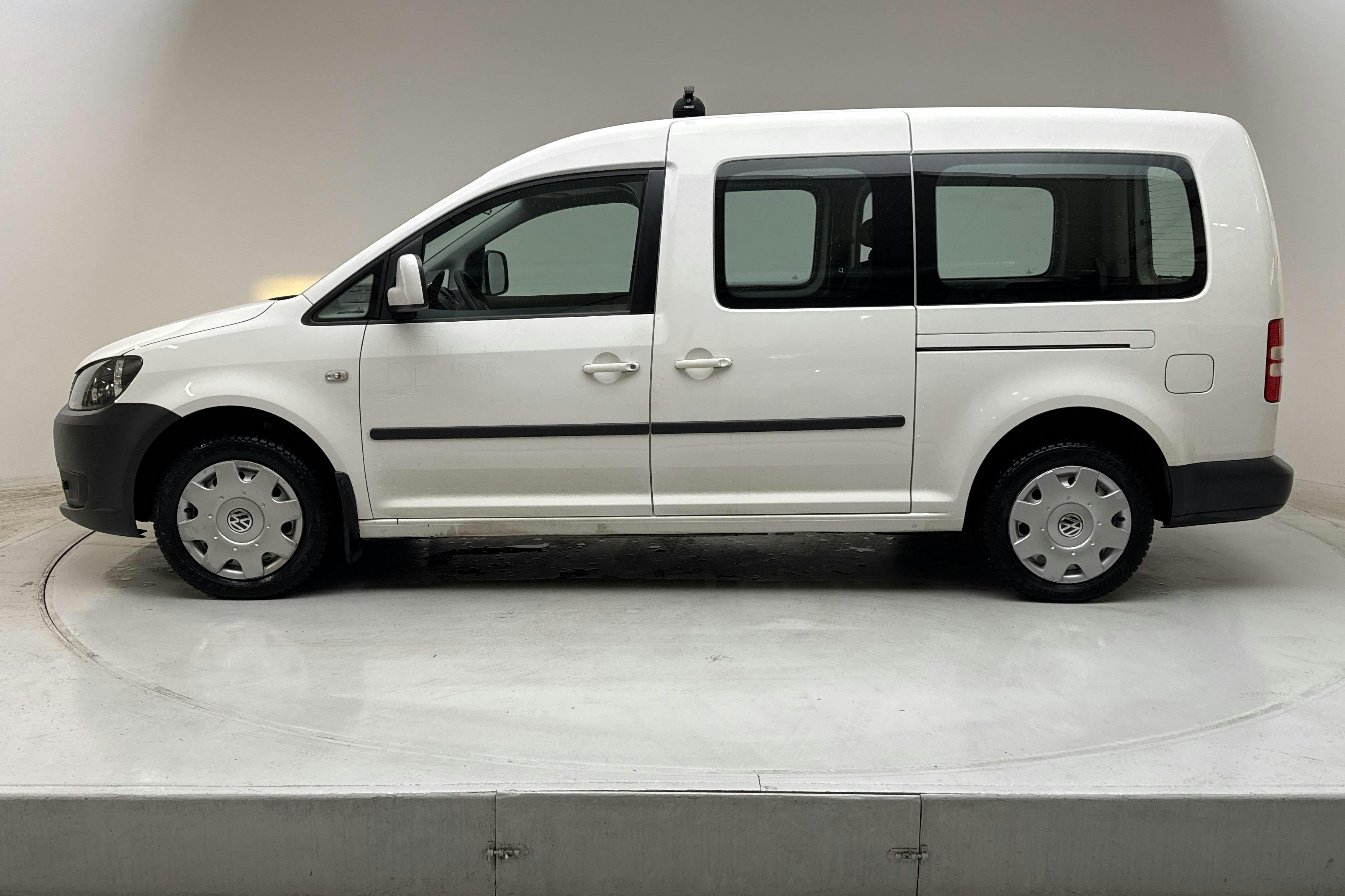 Presentation photo 2 of 13: VW Caddy Maxi Life 2.0 EcoFuel (109hk) - 65 970 km - Manual - white - 2015