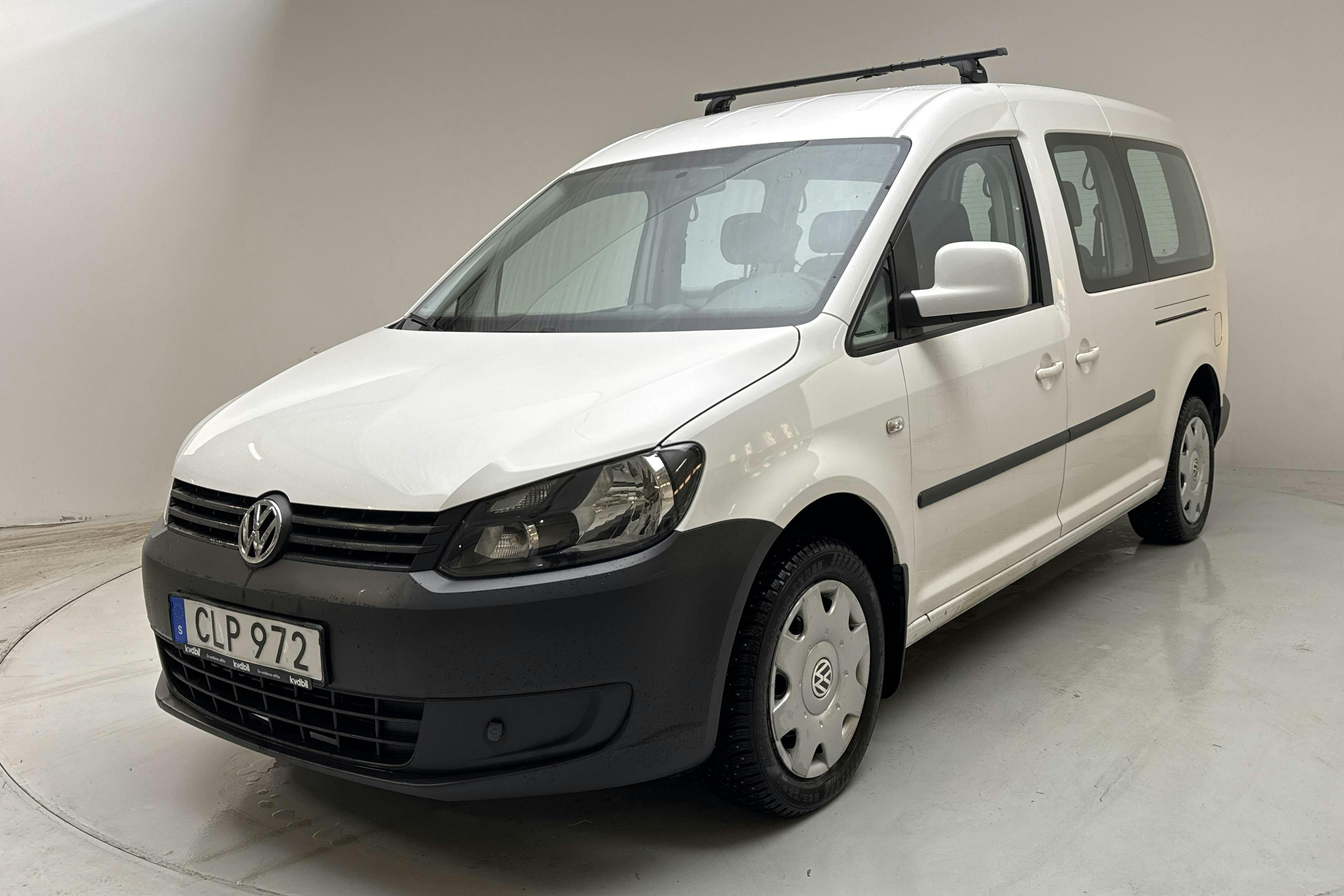Presentation photo 1 of 13: VW Caddy Maxi Life 2.0 EcoFuel (109hk) - 65 970 km - Manual - white - 2015