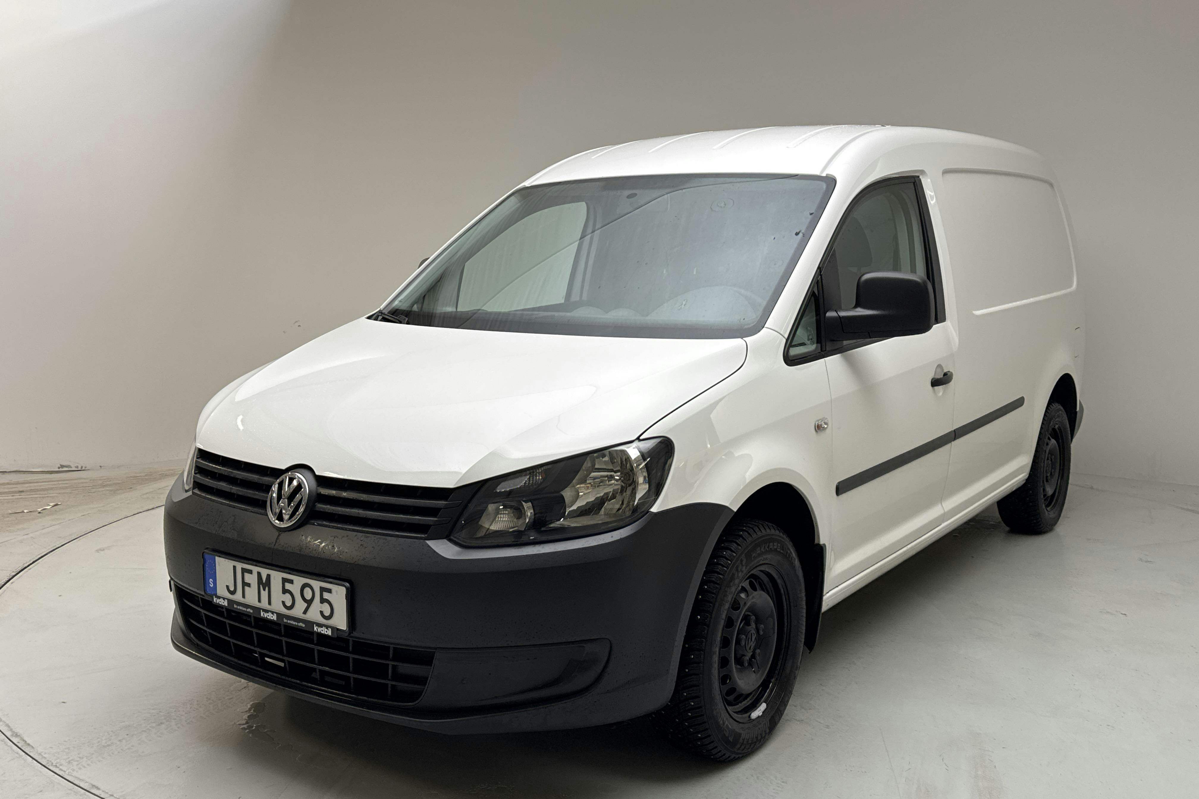 Zdjęcie prezentacyjne 1 z 12: VW Caddy 2.0 Ecofuel Maxi Skåp (109hk) - 69 410 km - Manualna - biały - 2015