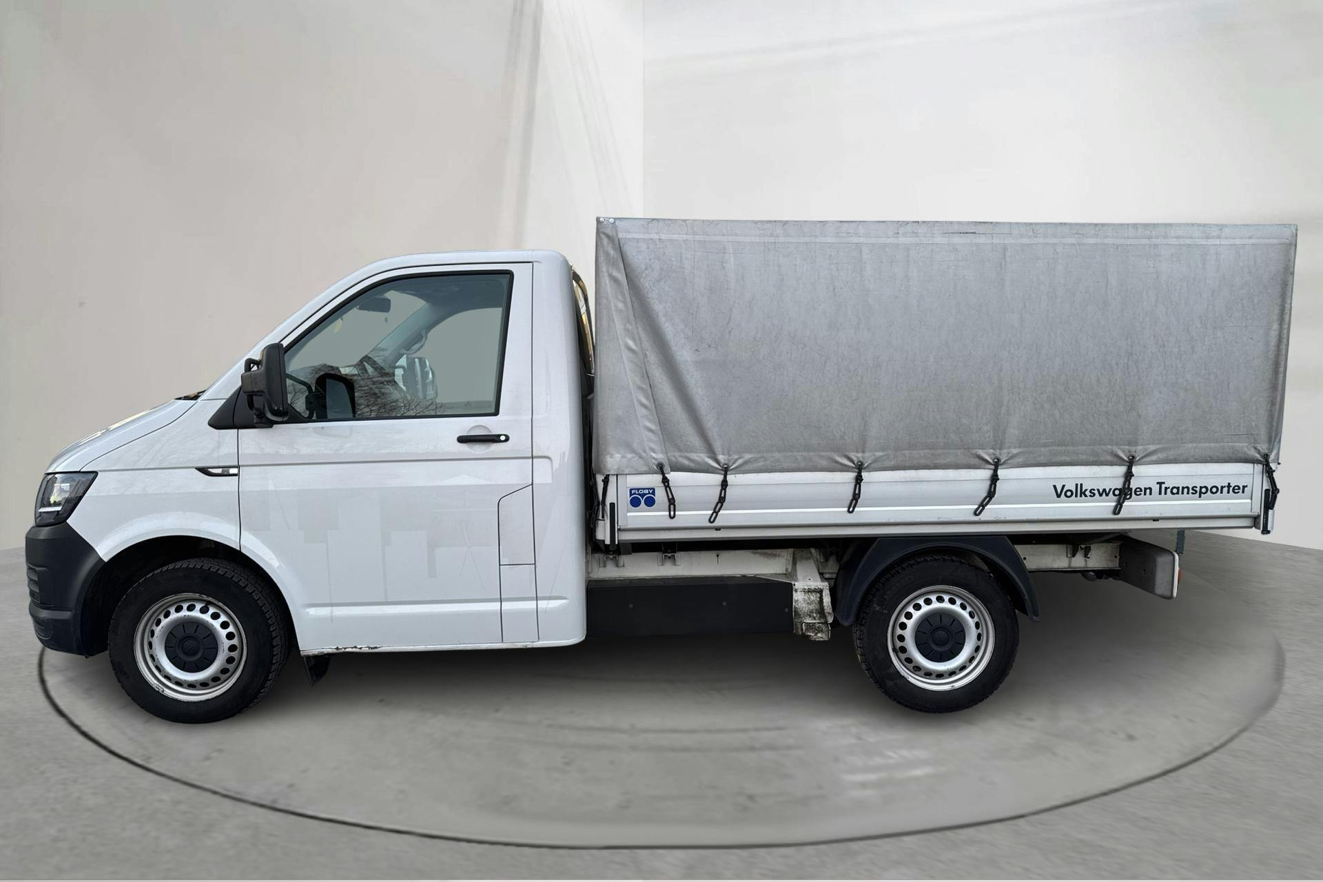 Presentation photo 2 of 16: VW Transporter T6 2.0 TDI BMT (102hk) - 74 920 km - Manual - white - 2016