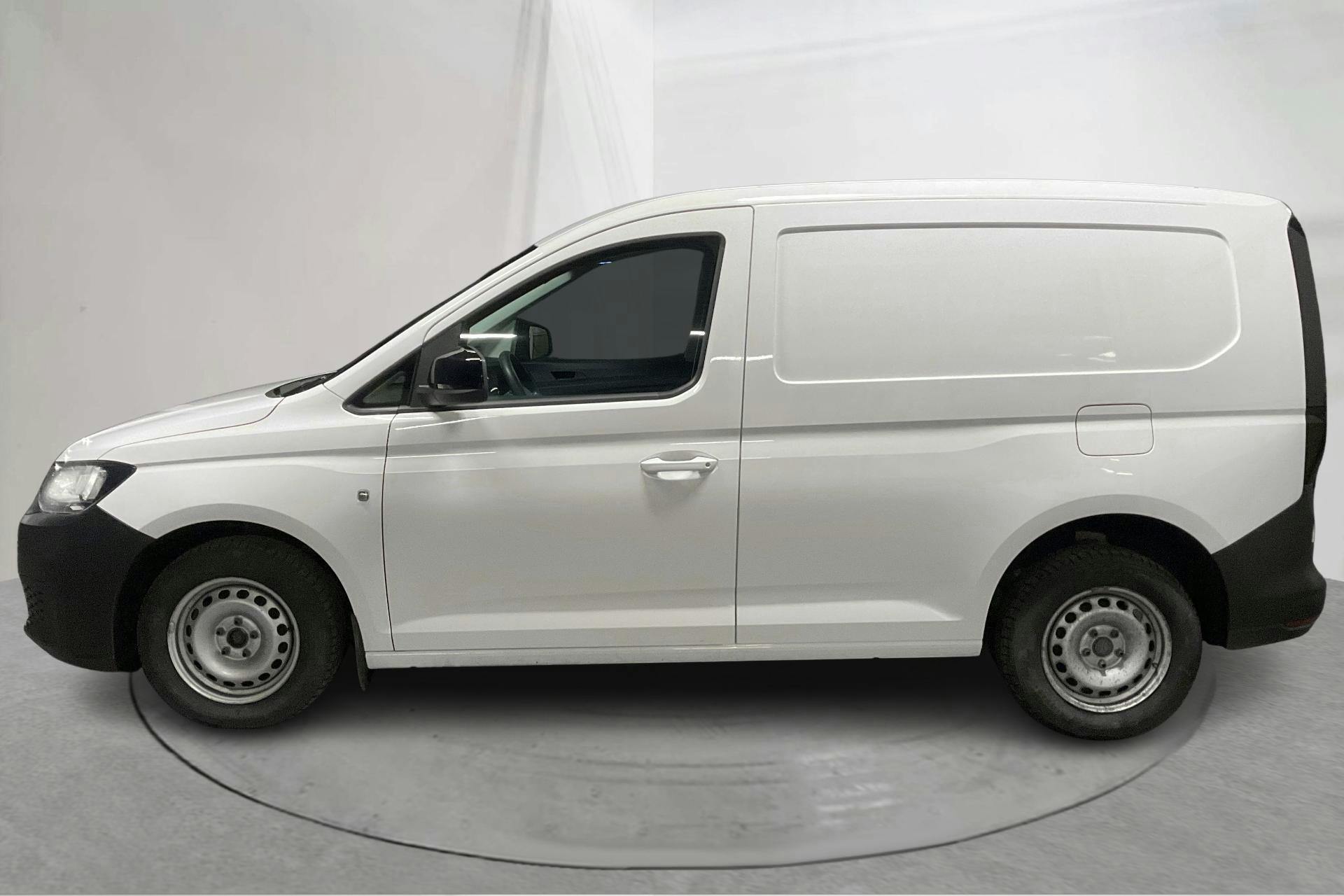 Presentation photo 2 of 17: VW Caddy Cargo 2.0 TDI Skåp (75hk) - 143 760 km - Manual - white - 2021
