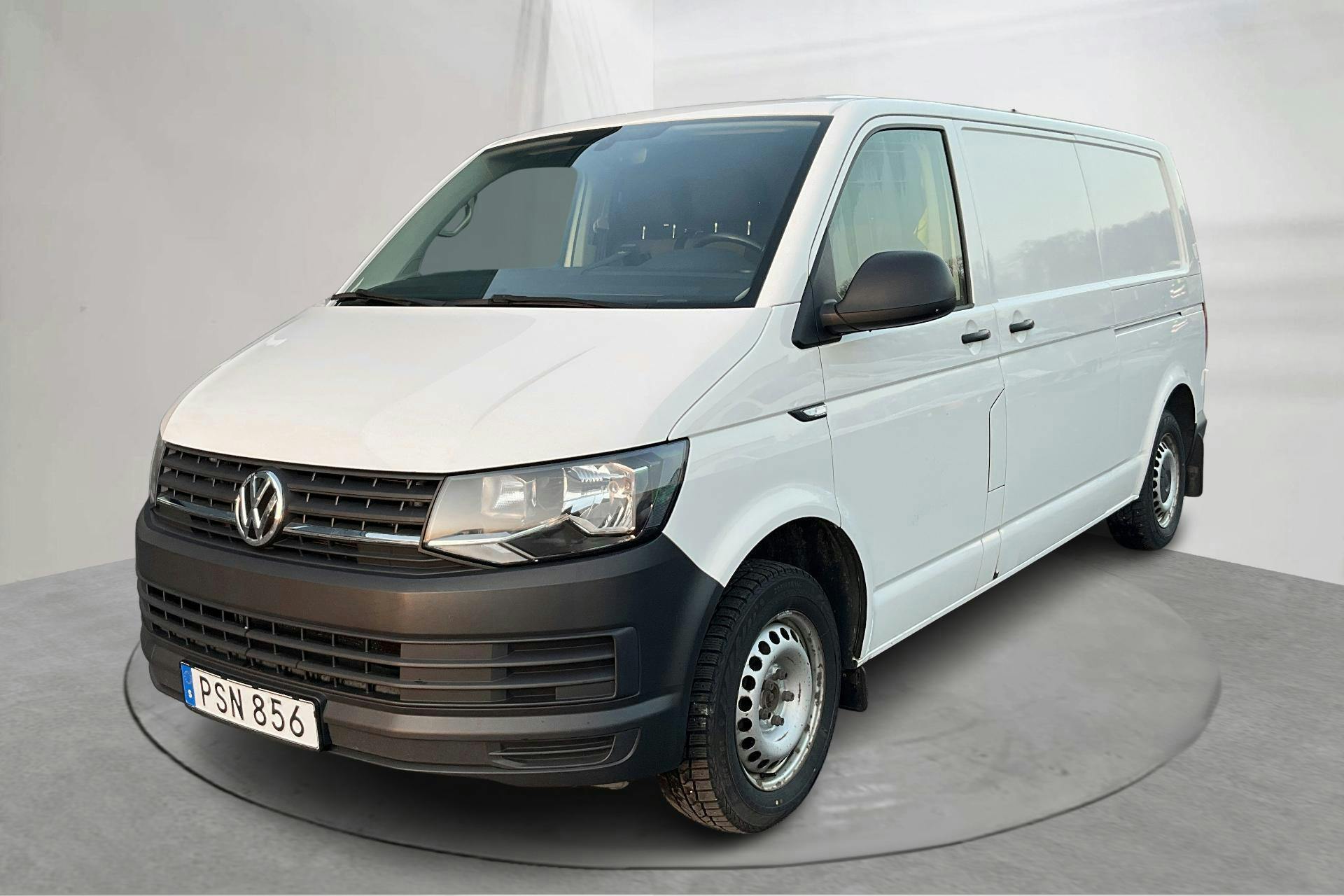 Präsentationsfoto 1 von 15: VW Transporter T6 2.0 TDI BMT Skåp (102hk) - 179 230 Kilometer - Handbuch - Weiß - 2016
