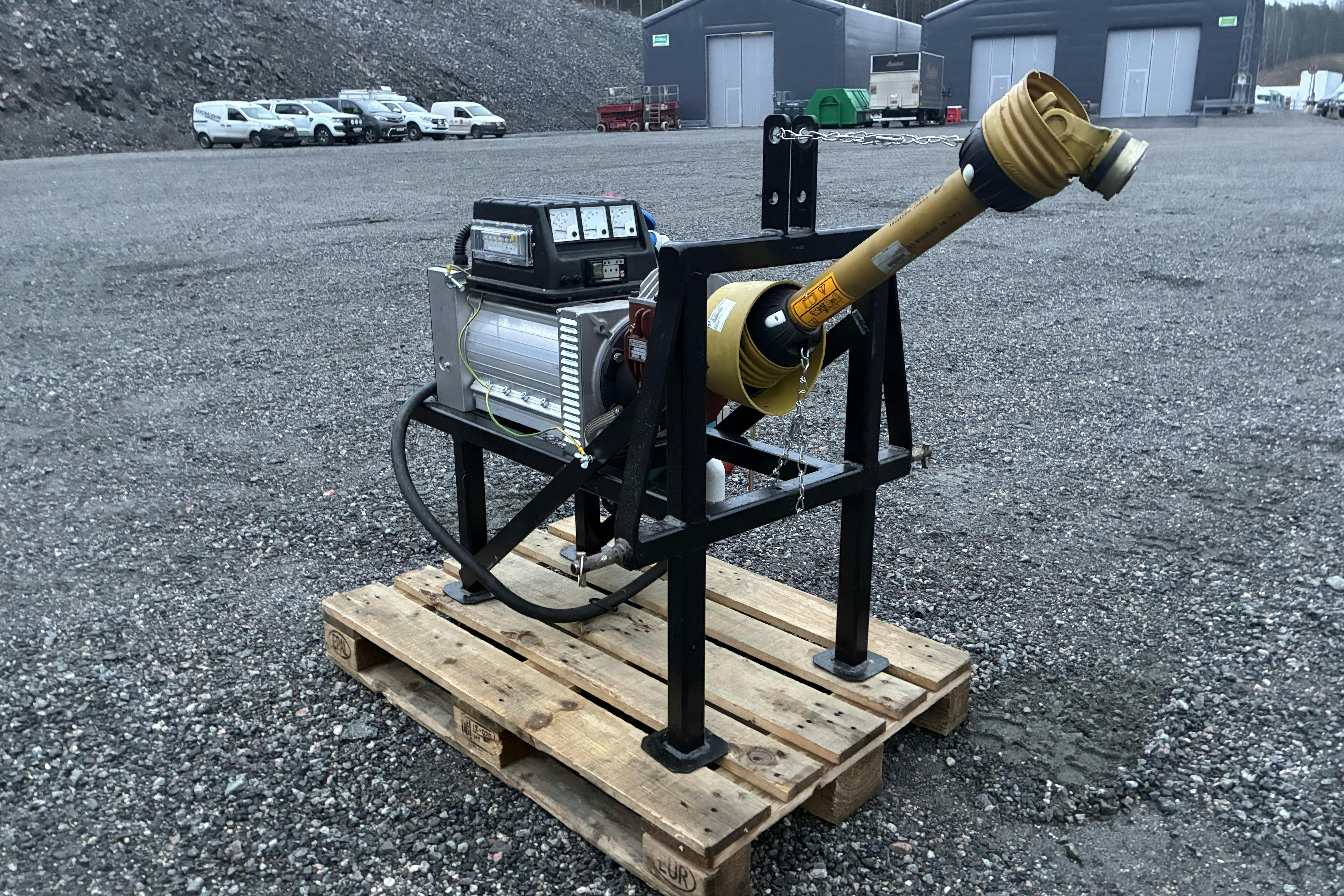 Presentationsfoto 2 av 21: KV Järn & Maskin T30 Traktorelverk 30kVA -  - 2007