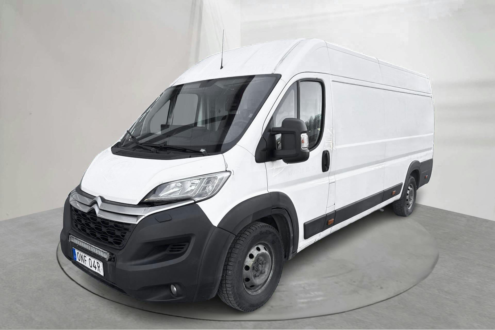 Presentation photo 1 of 14: Citroën Jumper II BlueHDi Skåp (165hk) - 195 030 km - Manual - white - 2020