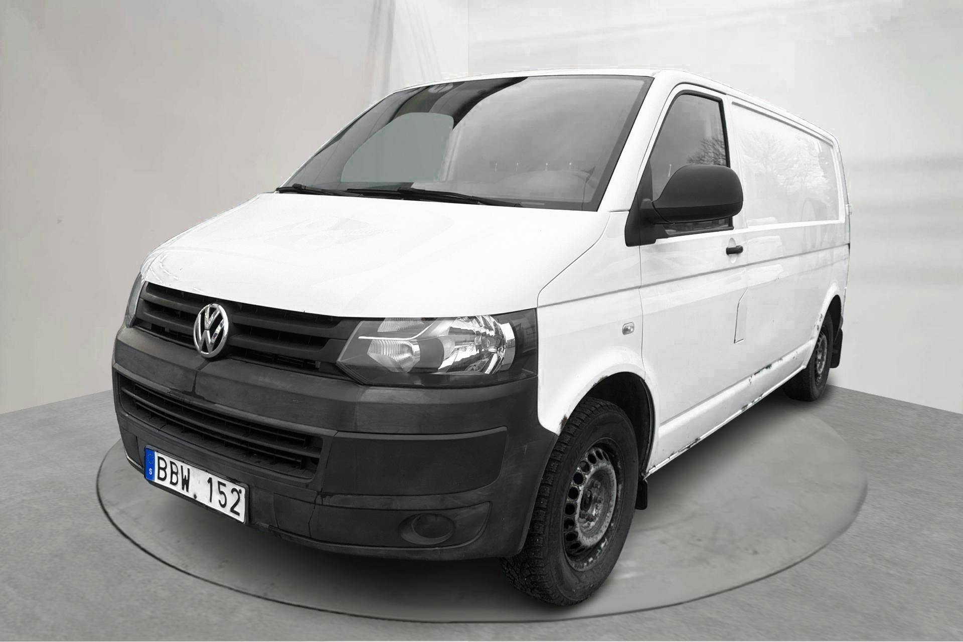 Presentationsfoto 1 av 15: VW Transporter T5 2.0 TDI (102hk) - 14 526 mil - Manuell - vit - 2014