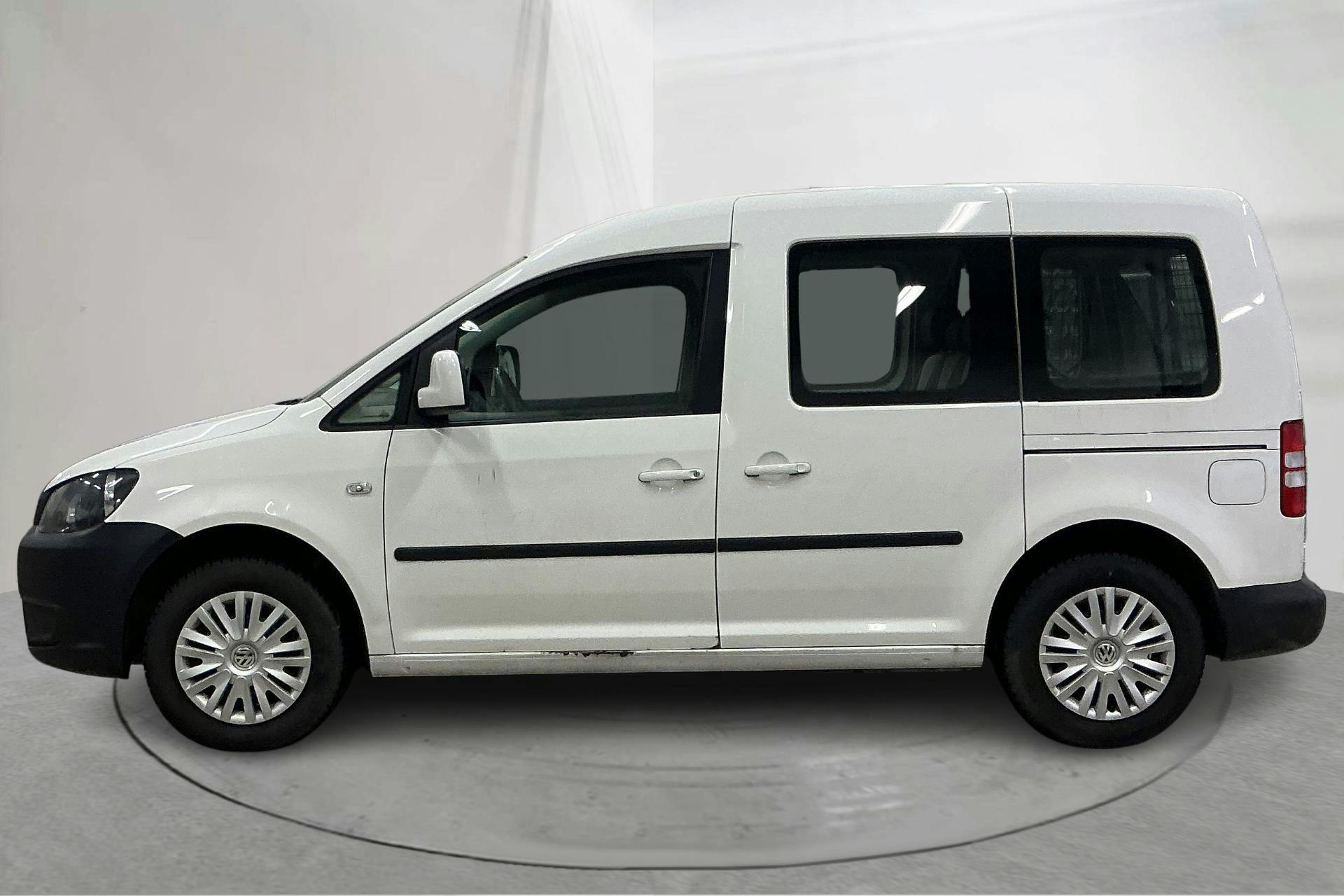 Presentationsfoto 2 av 15: VW Caddy Life 1.6 TDI (102hk) - 19 382 mil - Manuell - vit - 2014