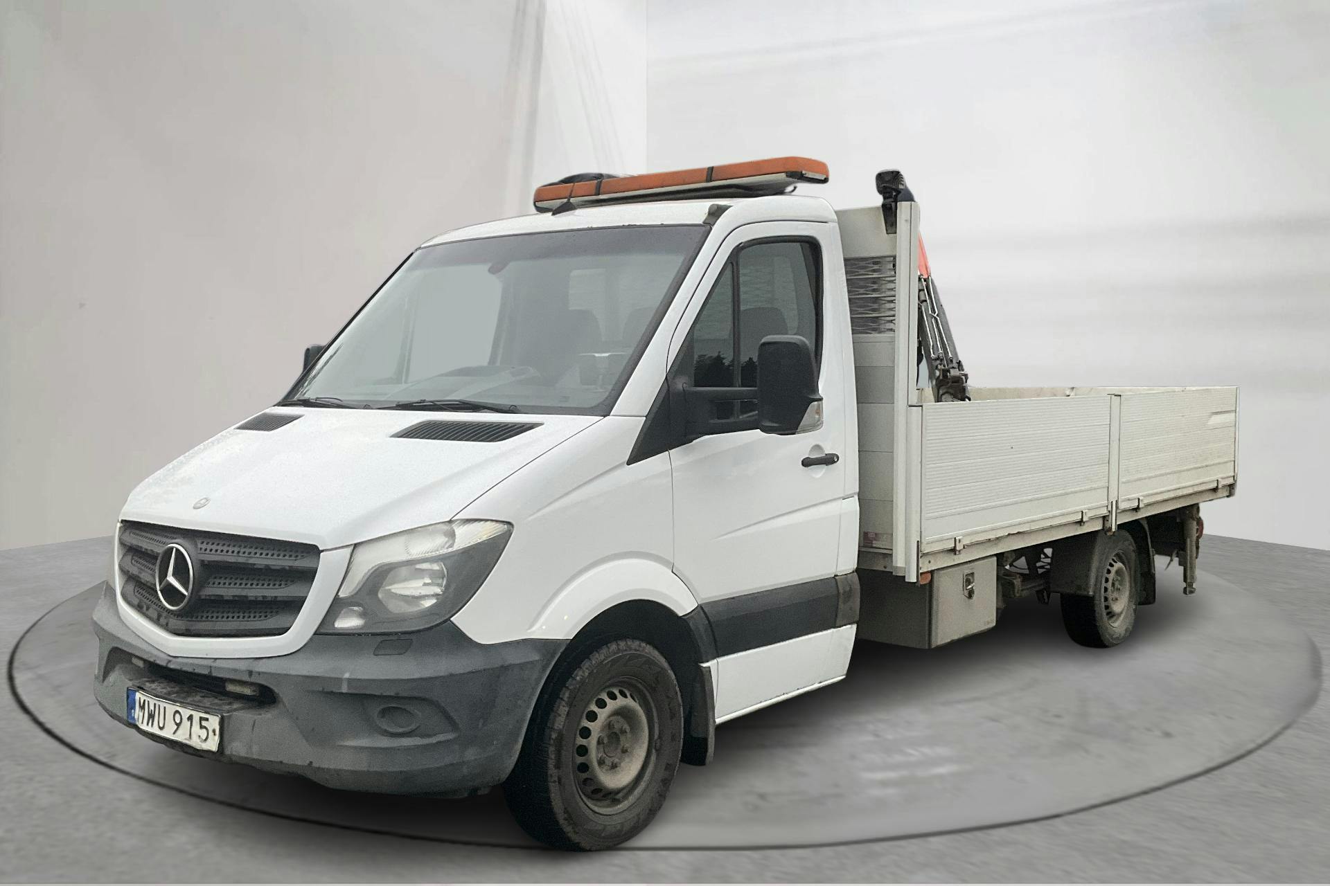 Præsentationsfoto 1 af 10: Mercedes Sprinter 316 CDI Pickup/Chassi (163hk) - 394 840 kilometer - Salgsautomat - Hvid - 2014