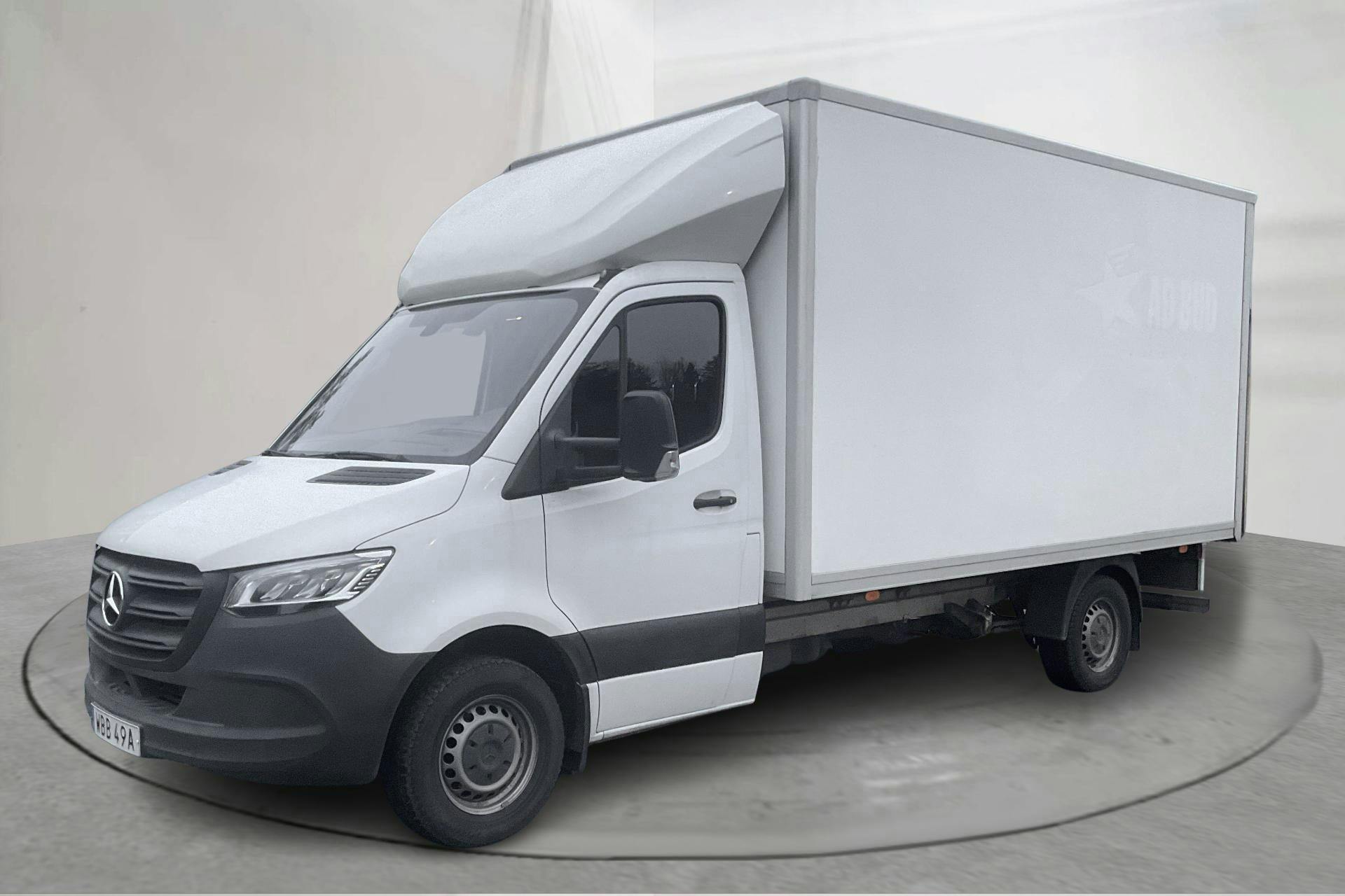 Esitlusfoto 1 aadressil 14: Mercedes Sprinter 319 CDI Volymskåp RWD (190hk) - 264 790 km - Automaatne - valge - 2020