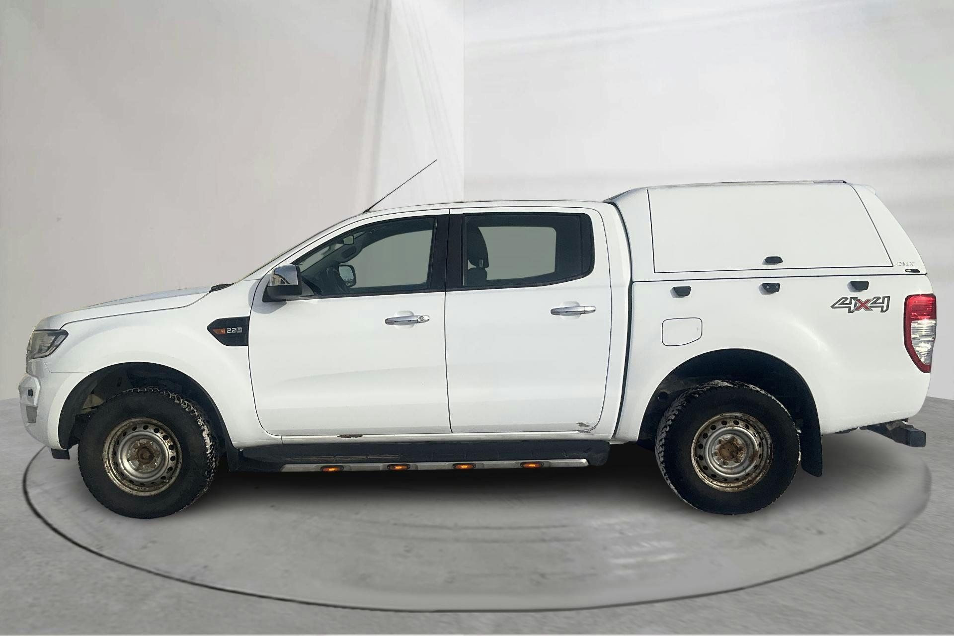 Presentation photo 2 of 12: Ford Ranger 2.2 TDCi 4WD (160hk) - 269 680 km - Automatic - white - 2018
