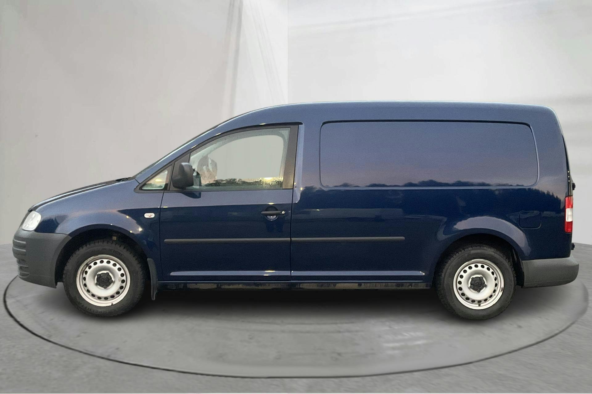 Presentation photo 2 of 12: VW Caddy 1.9 TDI Maxi Skåp (105hk) - 150 320 km - Automatic - Dark Blue - 2009